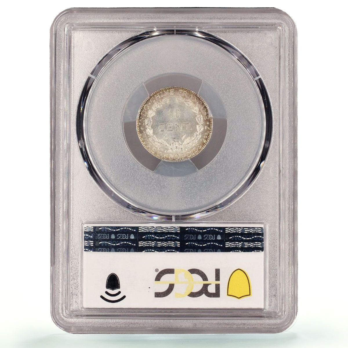 フランス フランス領インドシナ 10セント 自由の女神像 KM-16.2 MS64