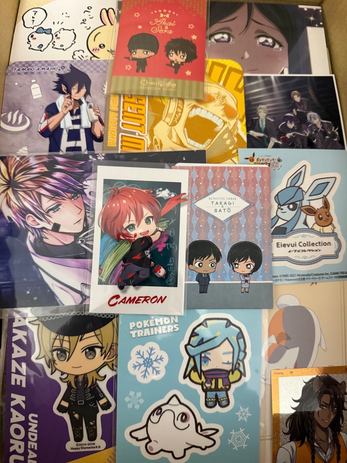 紙類 アニメ ゲーム まとめ売り 大量 コースター ポストカード カード