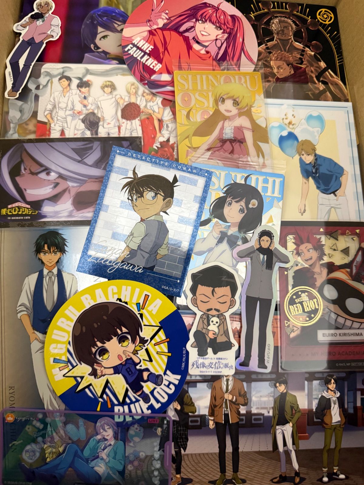 アニメ 紙雑貨 ブロマイド ポスカ カード シール など まとめ売り 400枚 紙類 アニメ ゲーム まとめ売り 大量 コースター ポストカード カード