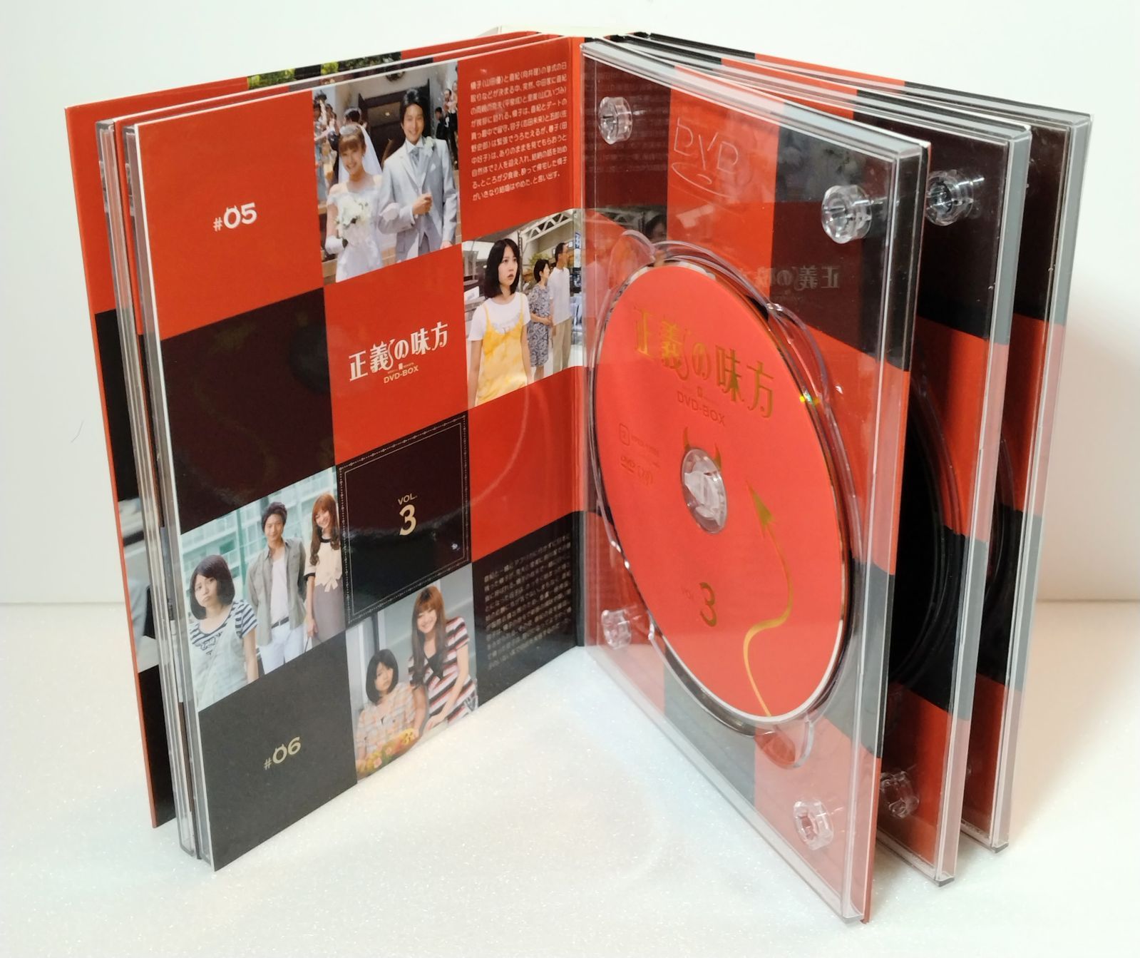 5枚組DVD-BOX 】TVドラマ 正義の味方 VPBX-13951 CAST：志田未来