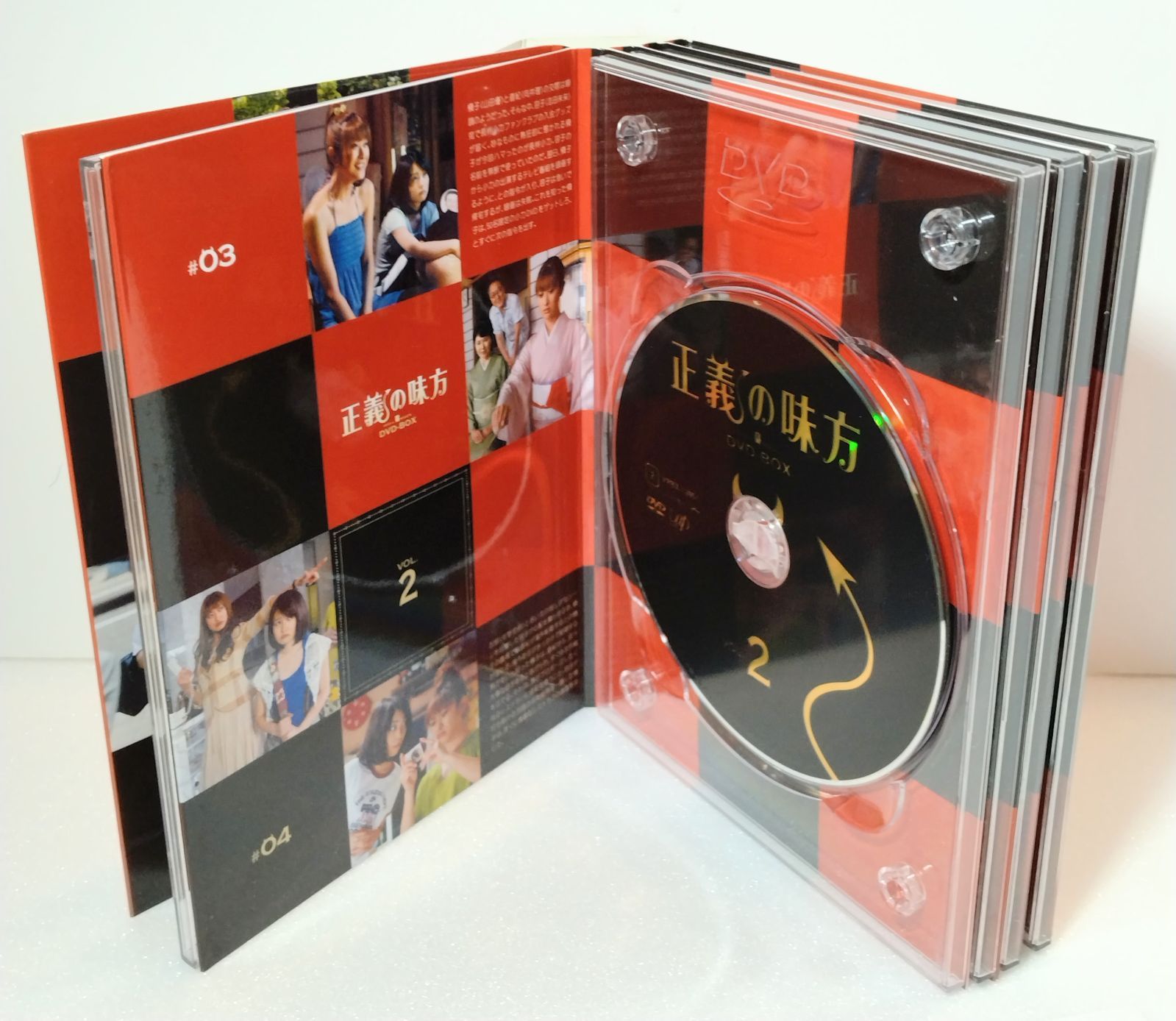 5枚組DVD-BOX 】TVドラマ 正義の味方 VPBX-13951 CAST：志田未来