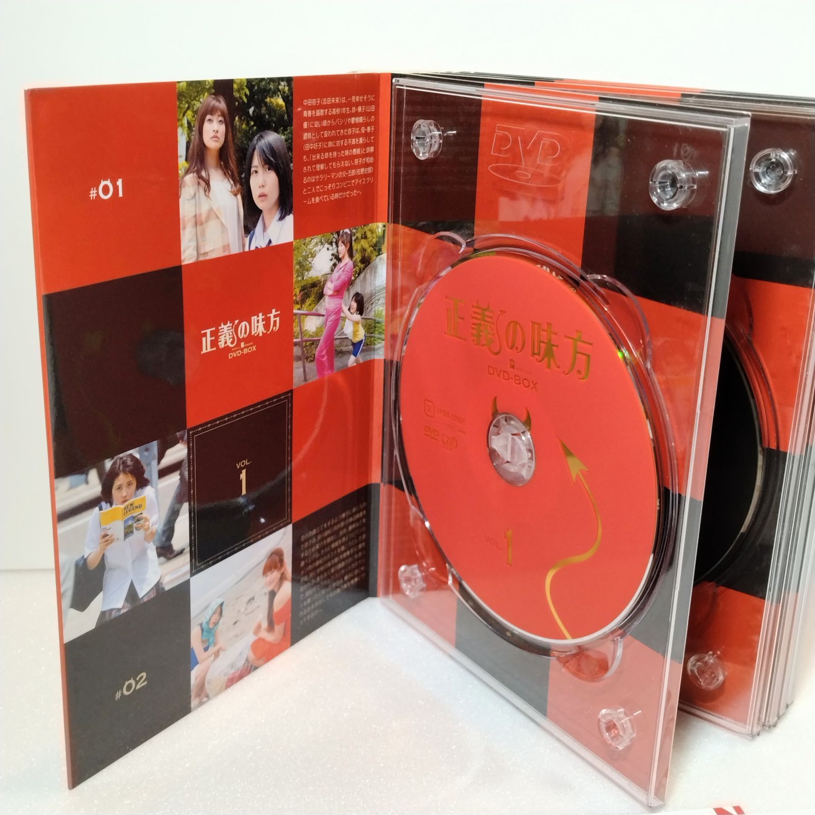 5枚組DVD-BOX 】TVドラマ 正義の味方 VPBX-13951 CAST：志田未来