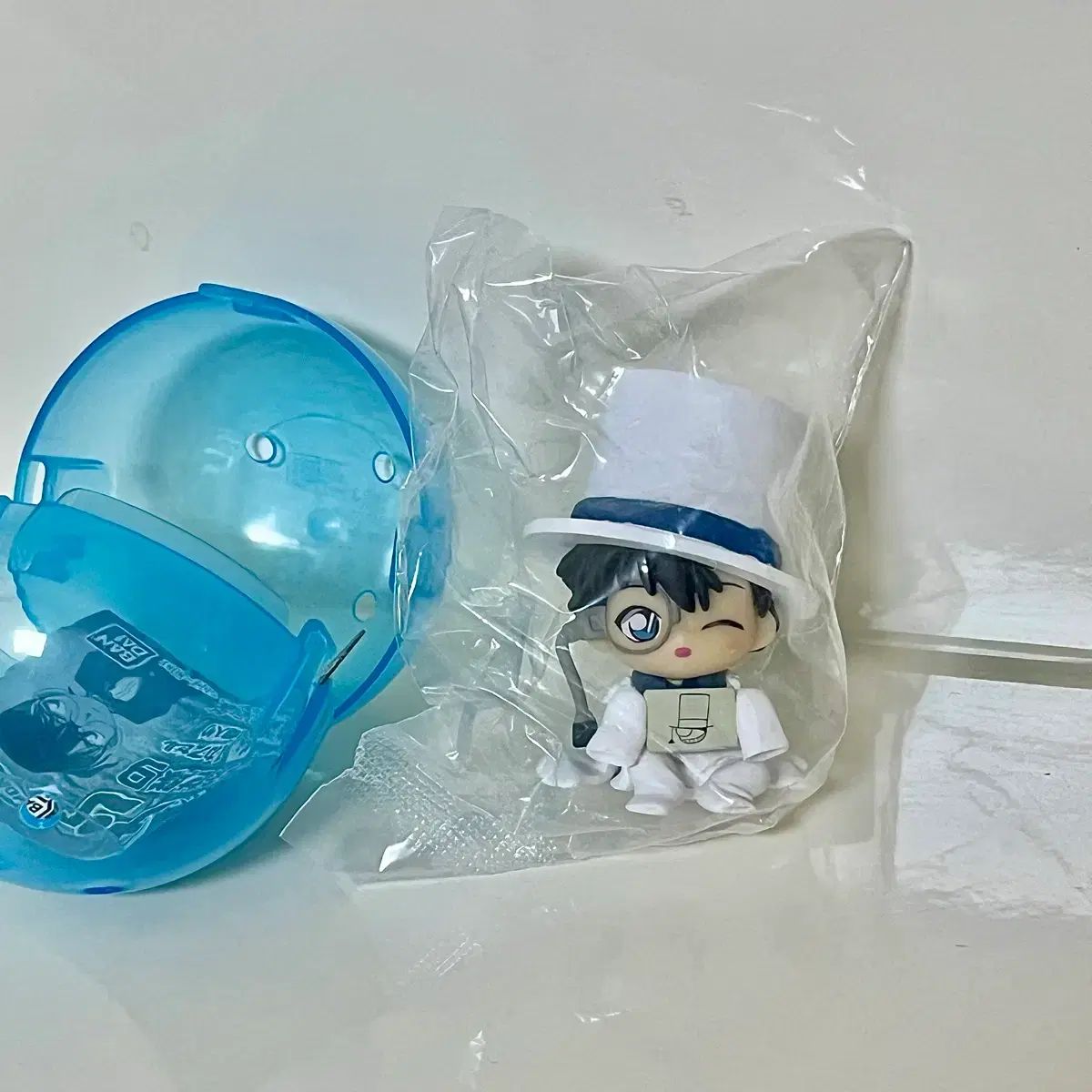 名探偵コナン ちぢませ カイトキッド 怪盗キッド ちぢませ ガチャ