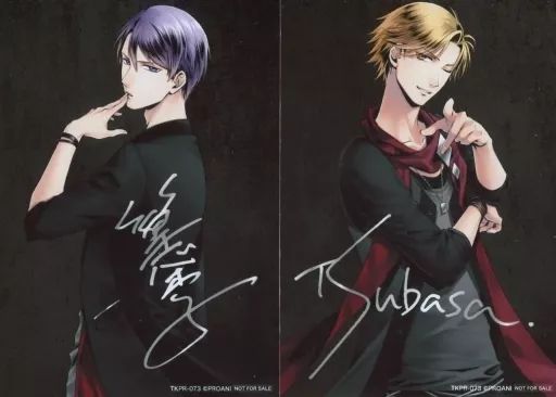 中古】キャラカード(キャラクター) 篁志季＆奥井翼 複製サイン入り