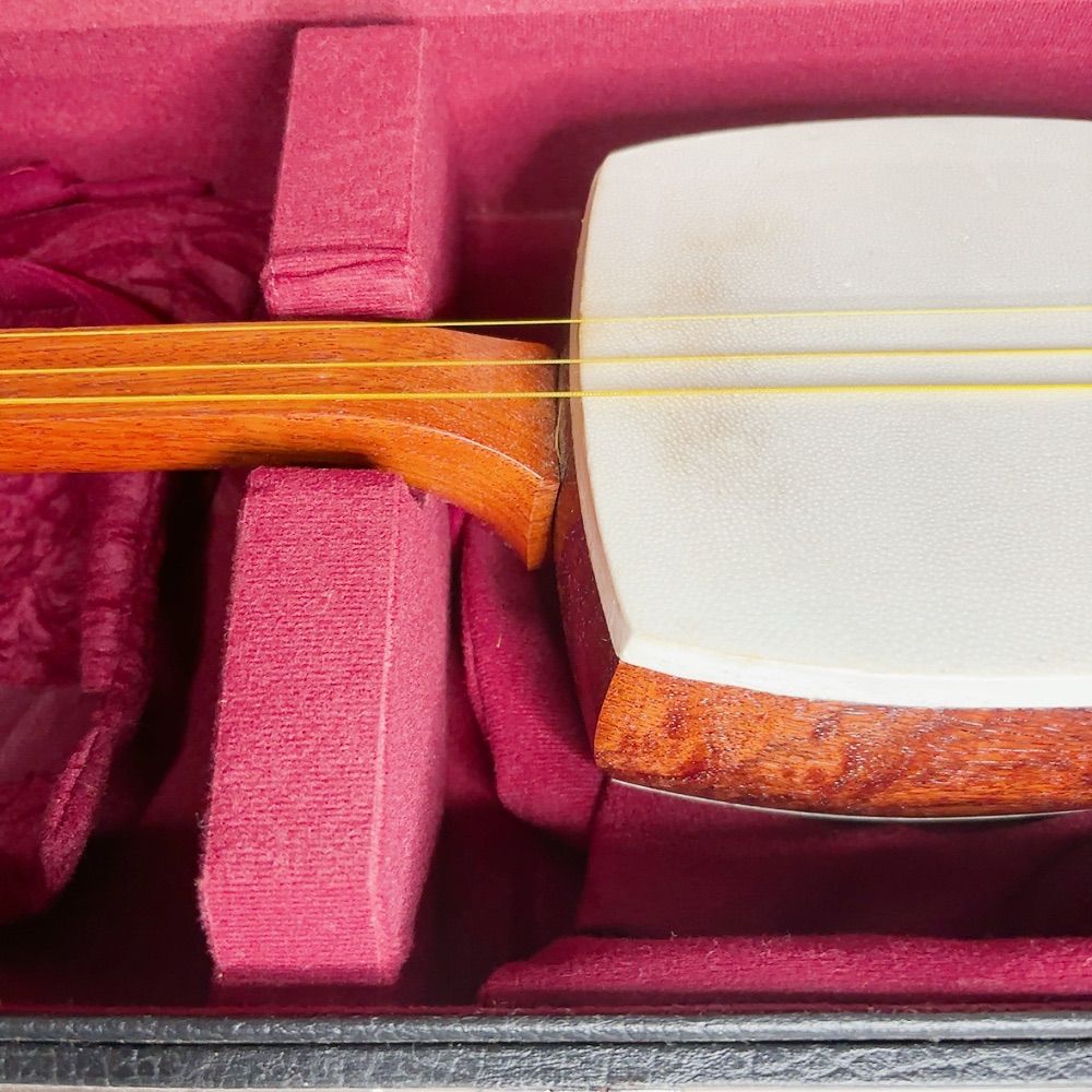 津軽三味線 三味線セット ケース付き 和楽器 伝統楽器 入門用 練習用