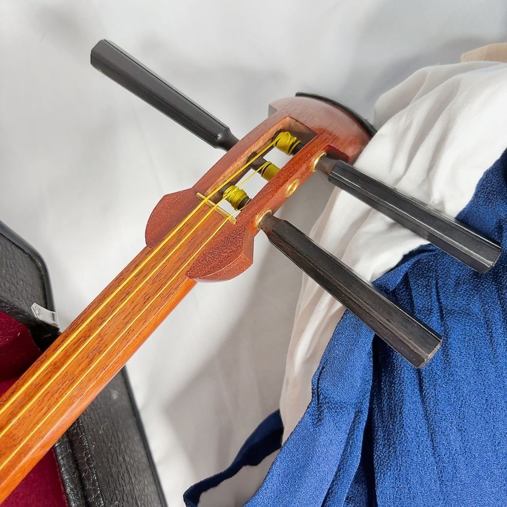 津軽三味線 三味線セット ケース付き 和楽器 伝統楽器 入門用 練習用