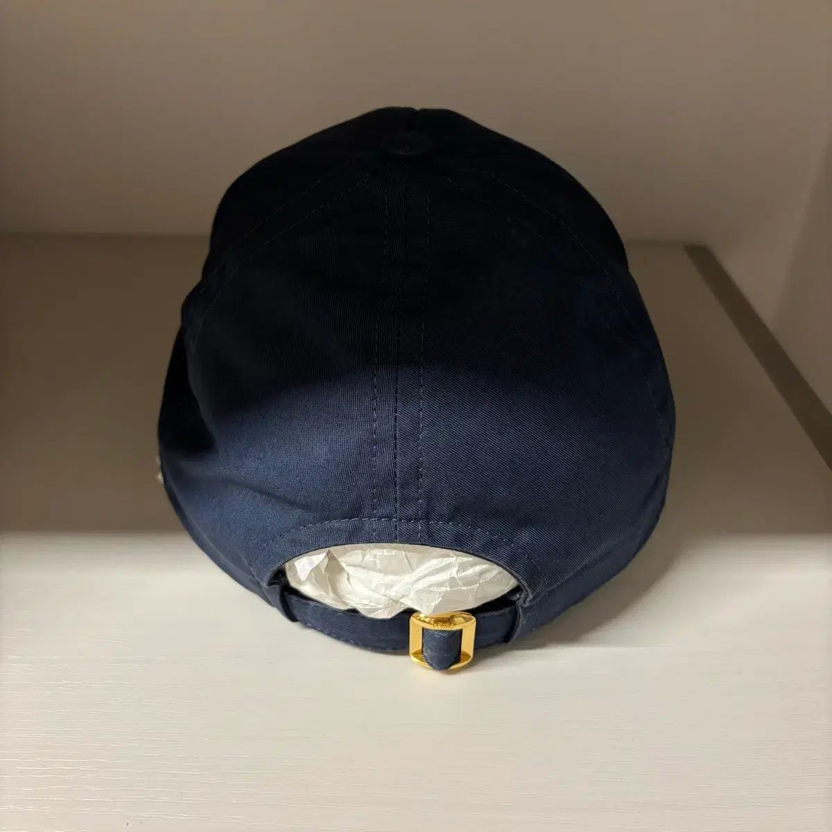 正規品 新世界デパート購入 セリーヌ ベースボールキャップ ネイビー M