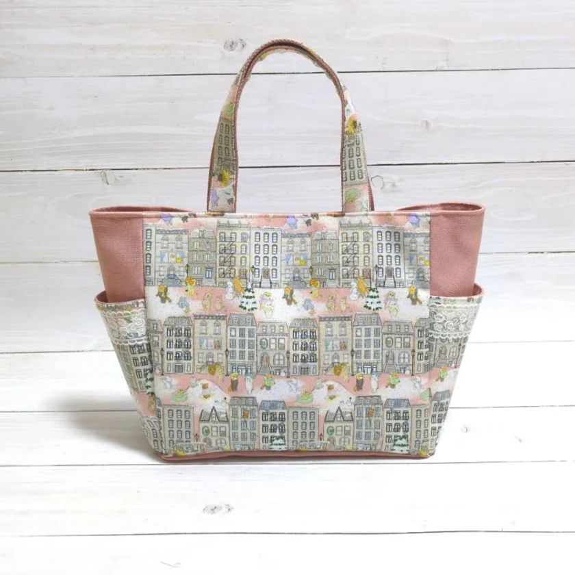 ユキエモン☆しっかりトートバッグ（ブルックリンバケーション
