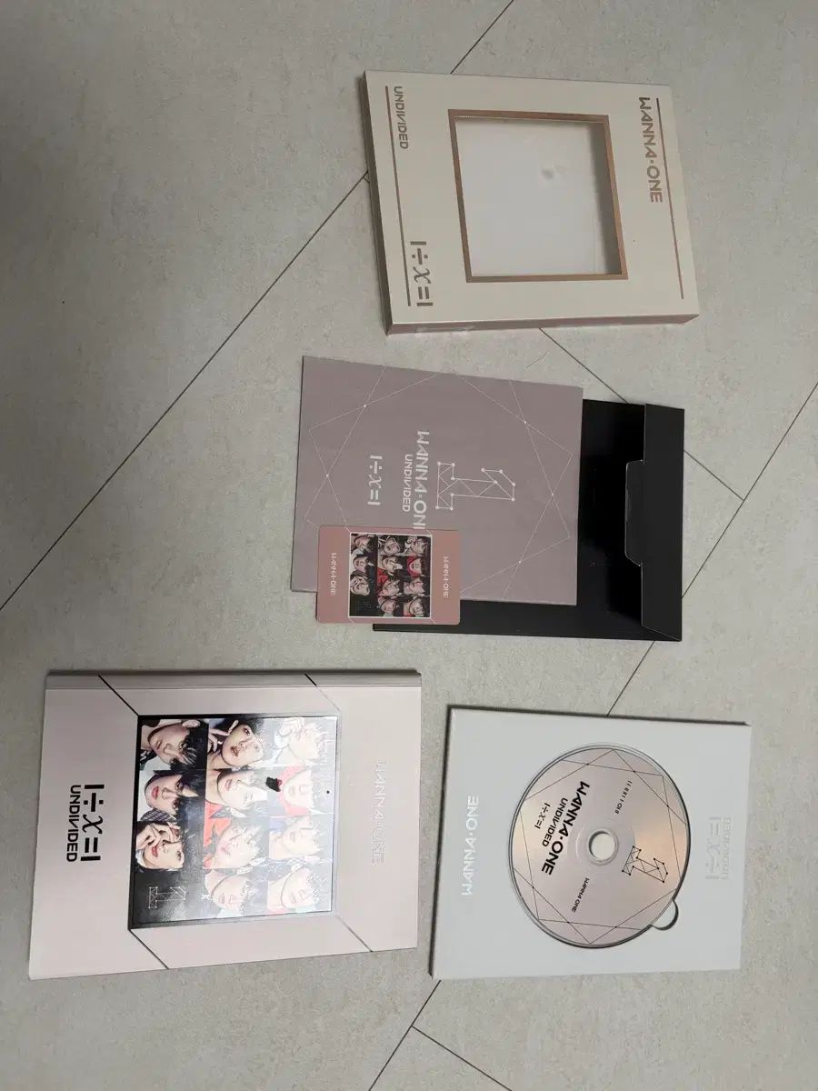 Wanna One（ワナワン） Undivided アルバム フルセット - メルカリ