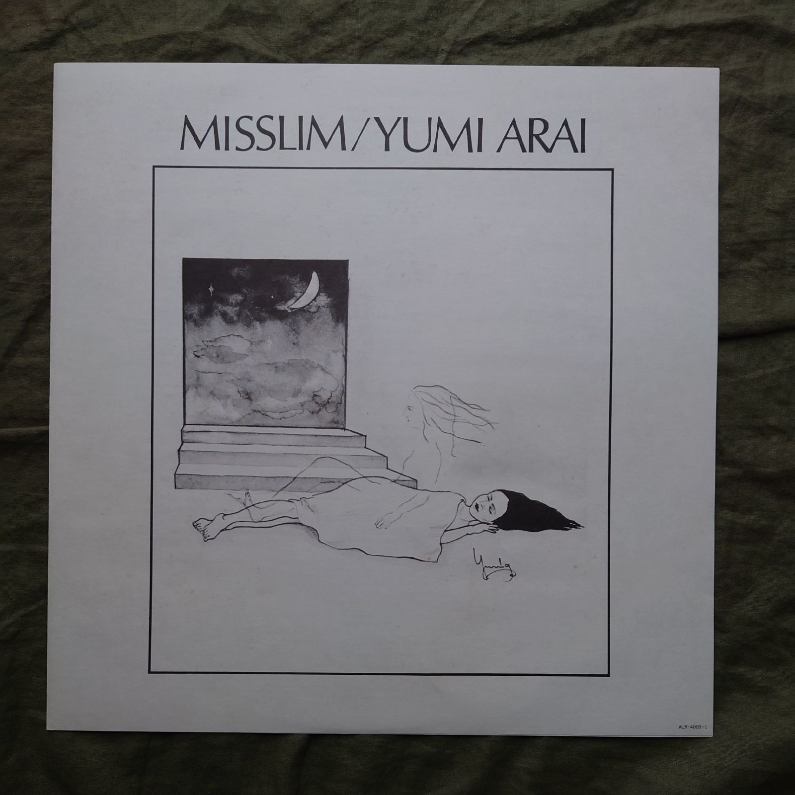 傷なし美盤 両面マト111 1980年 荒井由実 LPレコード ミスリム Misslim