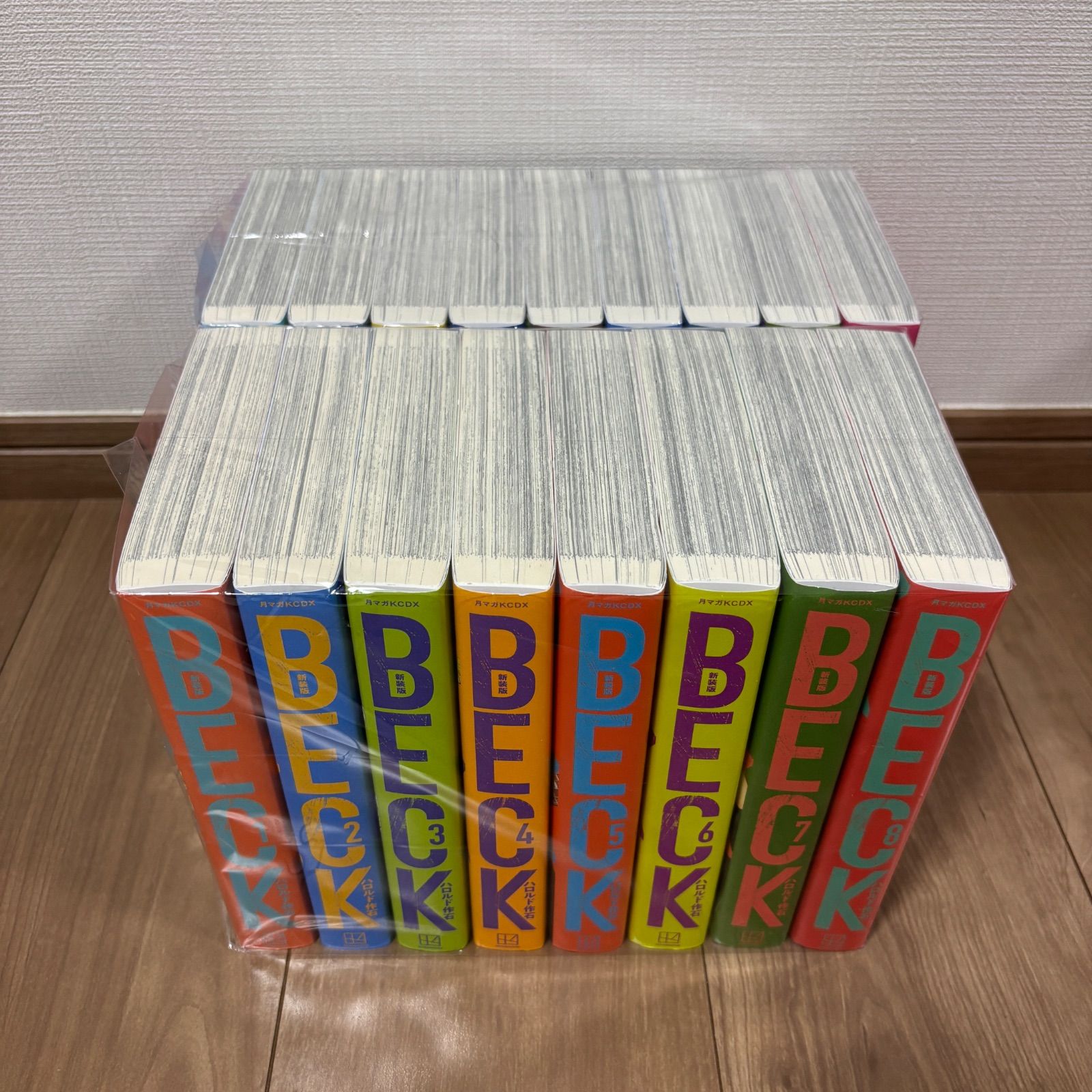 大人気】全巻初版 BECK ベック 新装版 全巻 セット - メルカリ