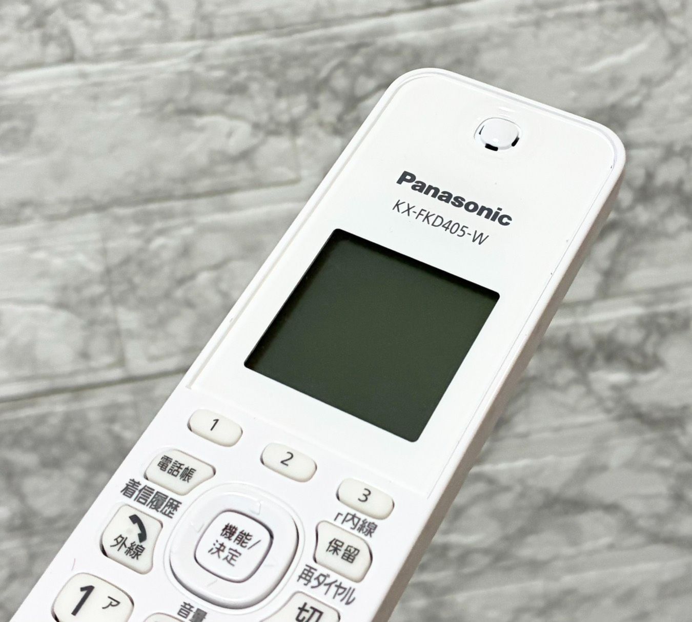 動作確認済】Panasonic VE-GD27DL コードレス電話機 子機1台付き 子機 