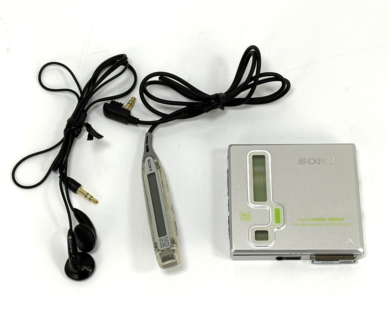 ジャンク】SONY ソニー MZ-E77-S シルバー ポータブルMDプレーヤー
