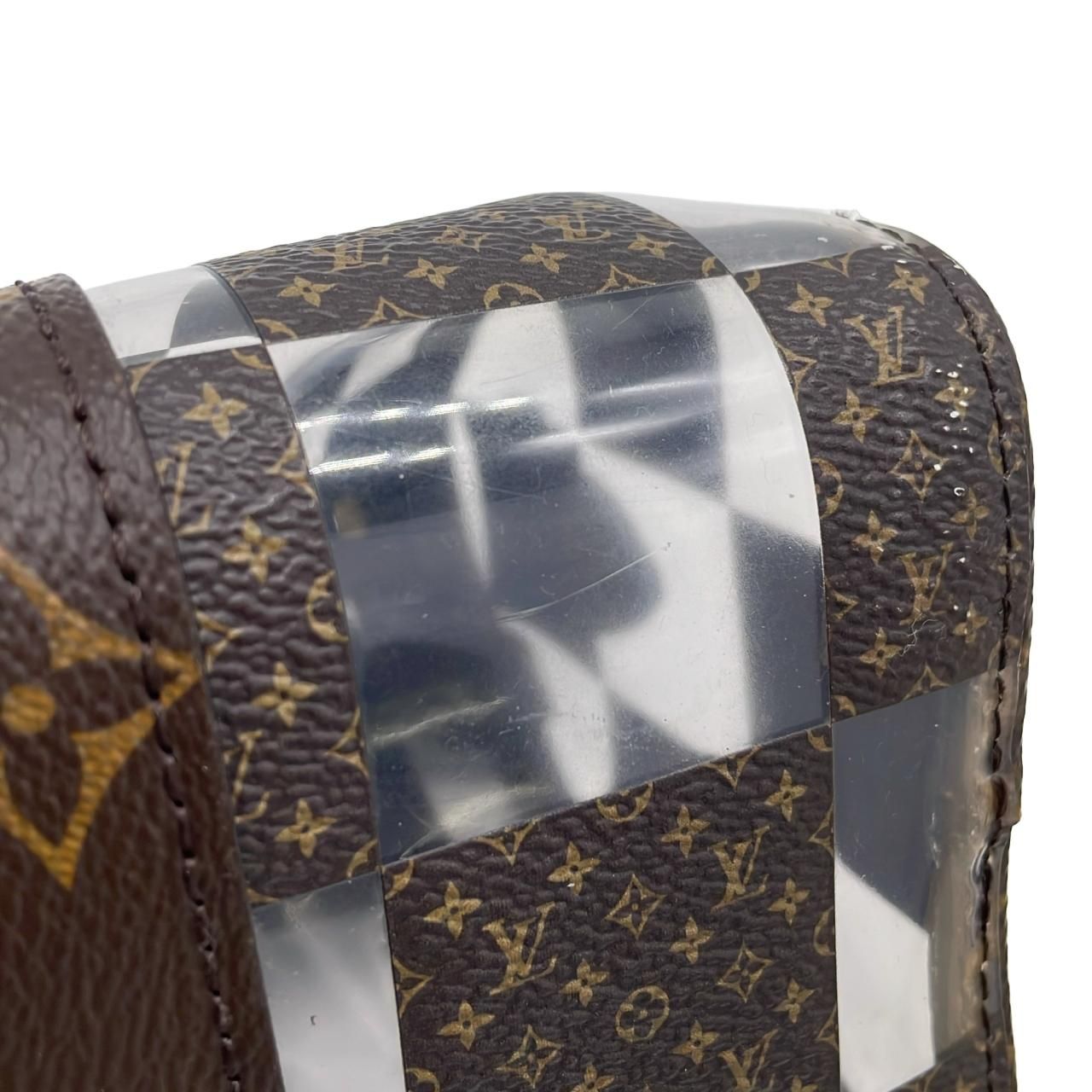 ルイヴィトン モノグラム チェス キーポル バンドリエール 25cm M20872