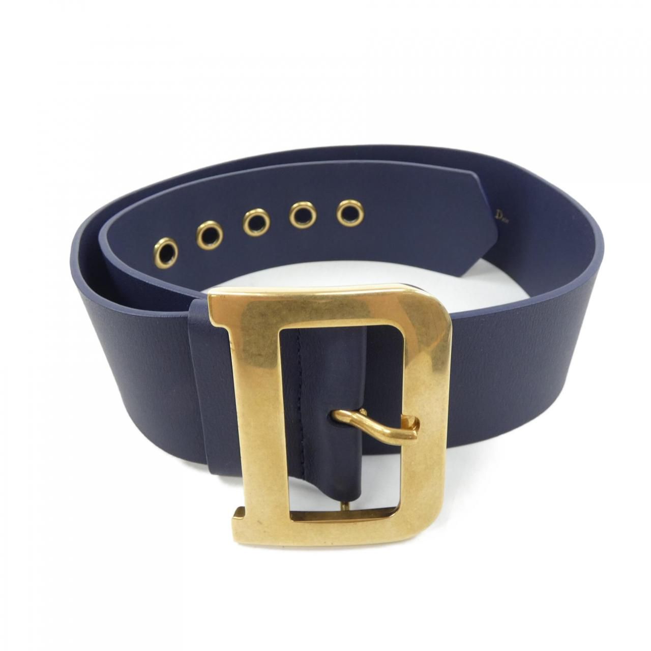 Dior Christian Quake Large Belt Dior Black Leather Quake Belt Dior | TLC main image 2