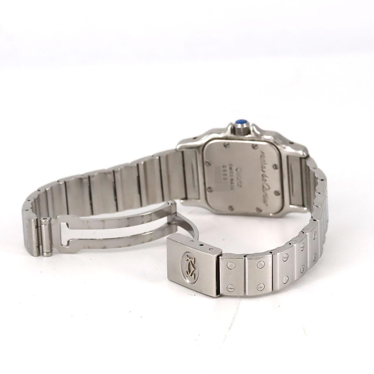 ノーメンテナンス特価】カルティエ サントスガルベSM W20017D6 SS