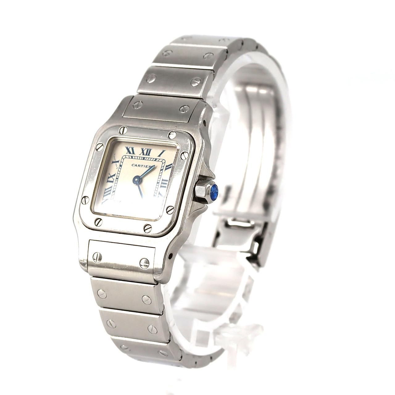 ノーメンテナンス特価】カルティエ サントスガルベSM W20017D6 SS