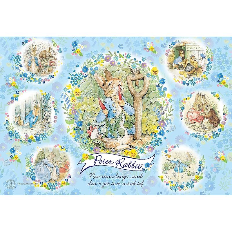 新着商品】エポック社 300ピース ジグソーパズル ピーターラビット