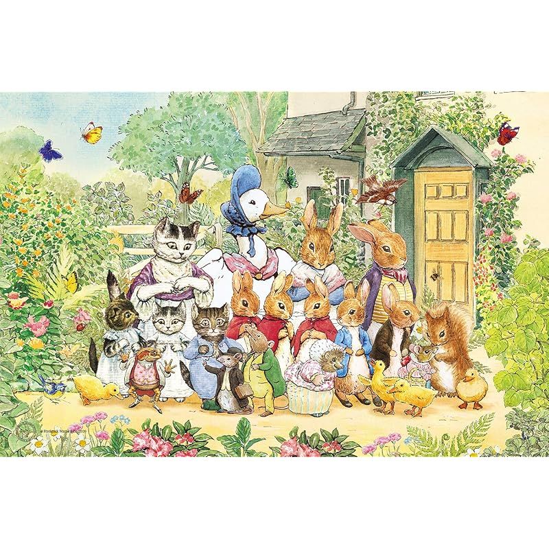 サンロロラビット ボンパズル ジグソーパズル レストラン 1000ピース 新着商品】エポック社 1000ピース ジグソーパズル ピーターラビット