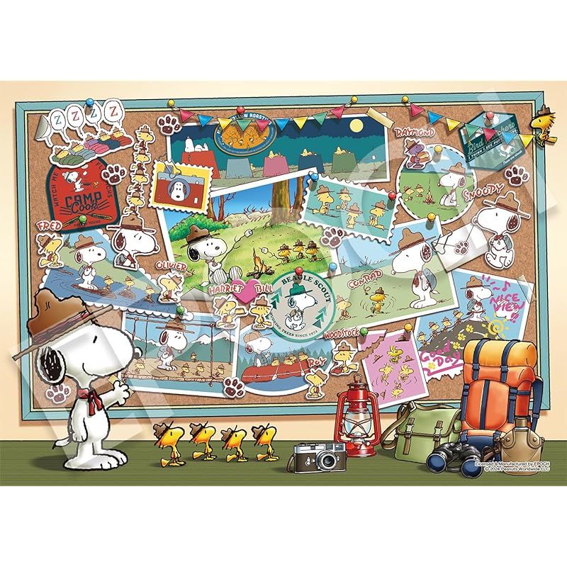 新着商品】エポック社 500ピース ジグソーパズル PEANUTS スヌーピー