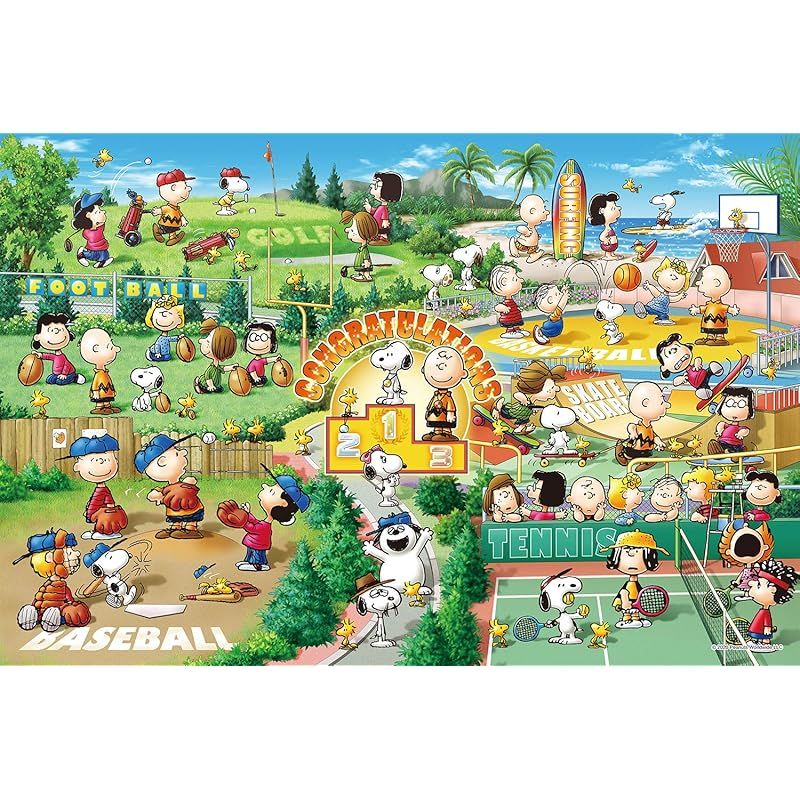 新着商品】エポック社 1000ピース ジグソーパズル PEANUTS スヌーピー