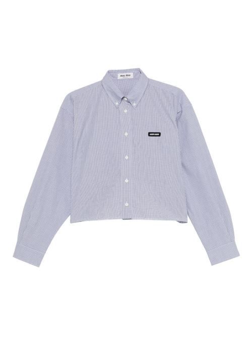 MIU MIU コットンシャツ 送料無料 - メルカリ