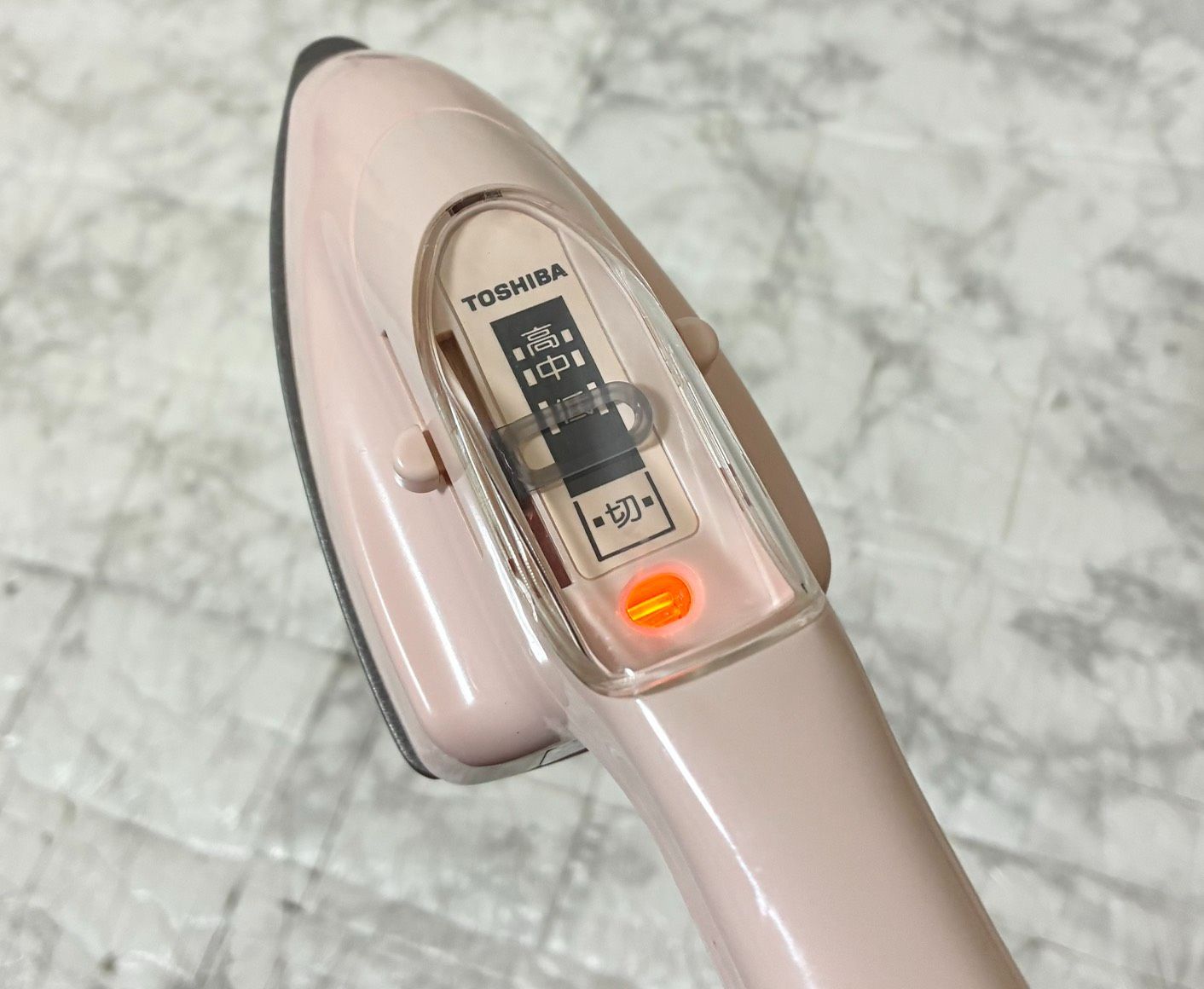 動作確認済 完動品】TOSHIBA TA-A20 (P) ピンク 東芝 裁縫こて 返金