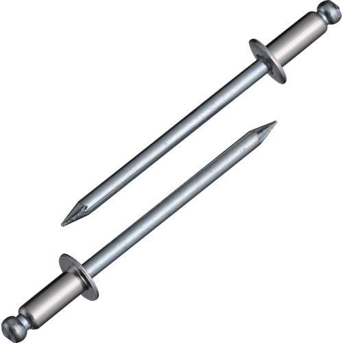 エビ　ブラインドリベット（ステンレス／スティール製）　４−８（１０００本入）　箱入