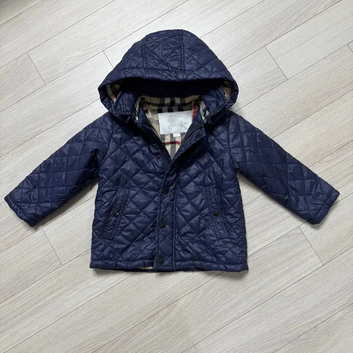 バーバリー キッズ キルティング フーディ ジャケット - メルカリ