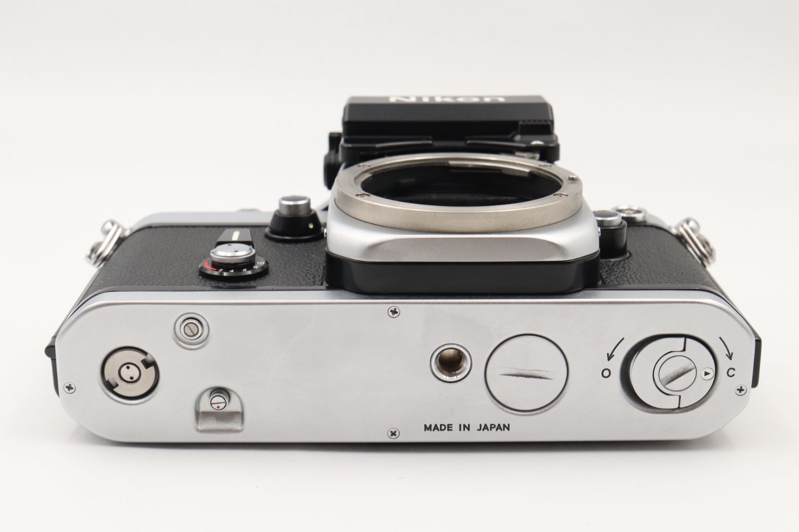 美品☆ニコン Nikon F2 フォトミックA シルバー ボディ 露出計 動作OK