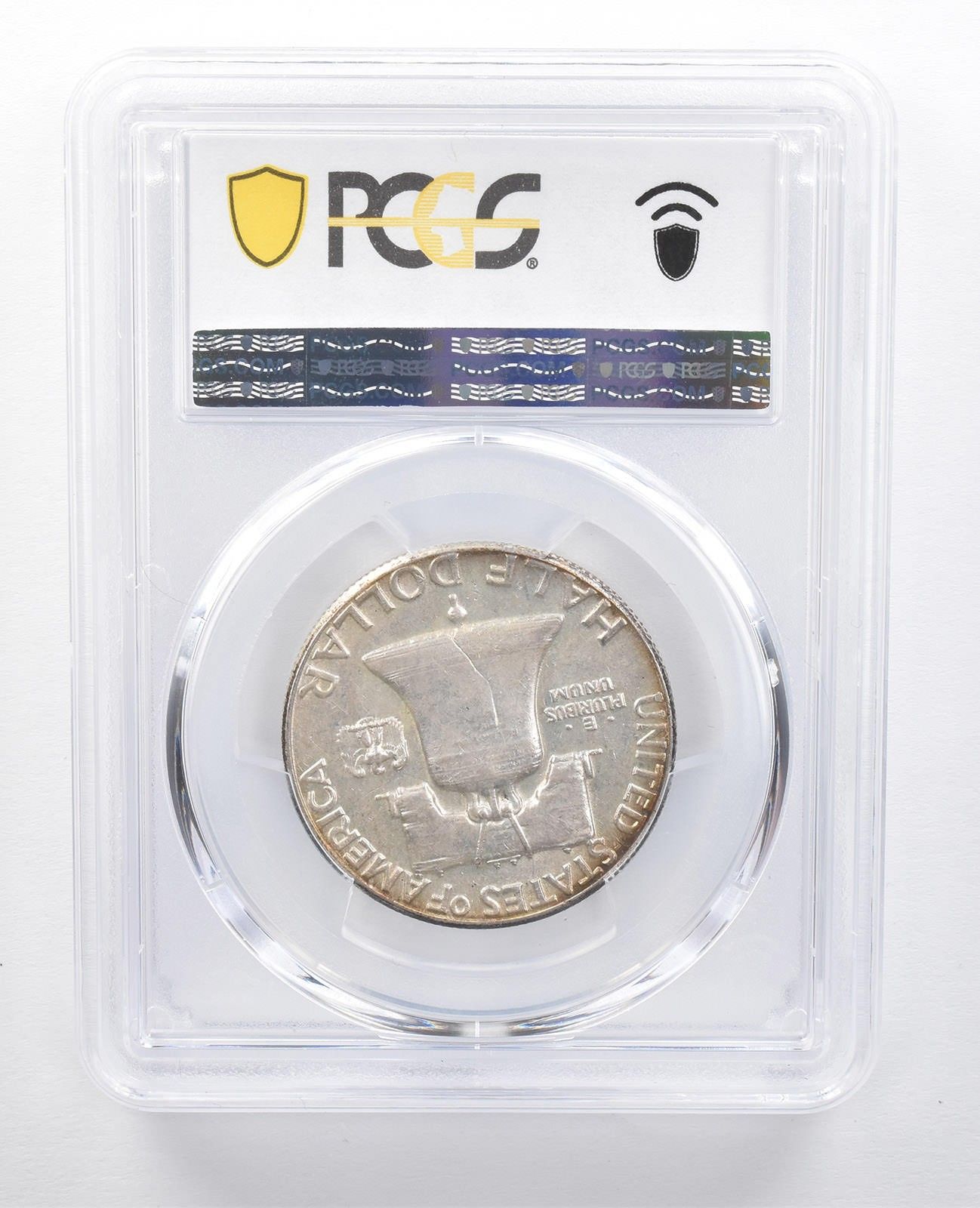 1963年 フランクリン ハーフダラー AU53 PCGS ペリフェラル T *7688