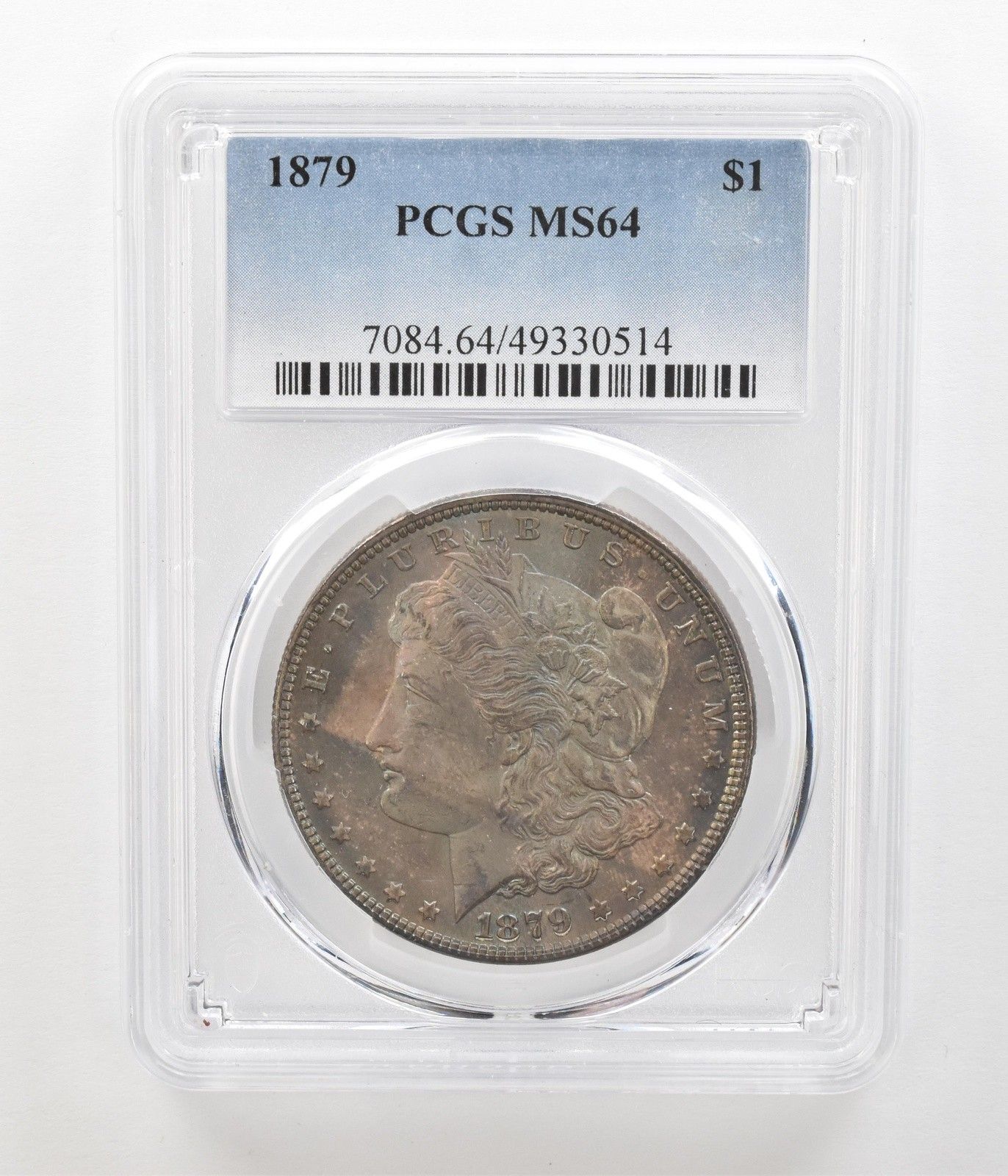1879年 モルガン銀貨 MS64 PCGS 美品 T *4555 - メルカリ