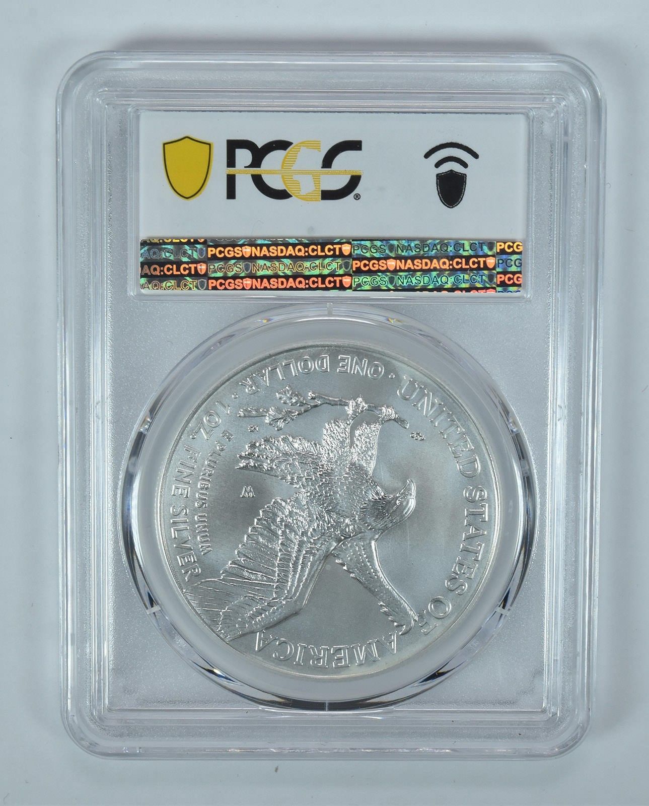 2022-W バーニッシュドシルバーイーグル FDOI SP70 PCGS WPラベル