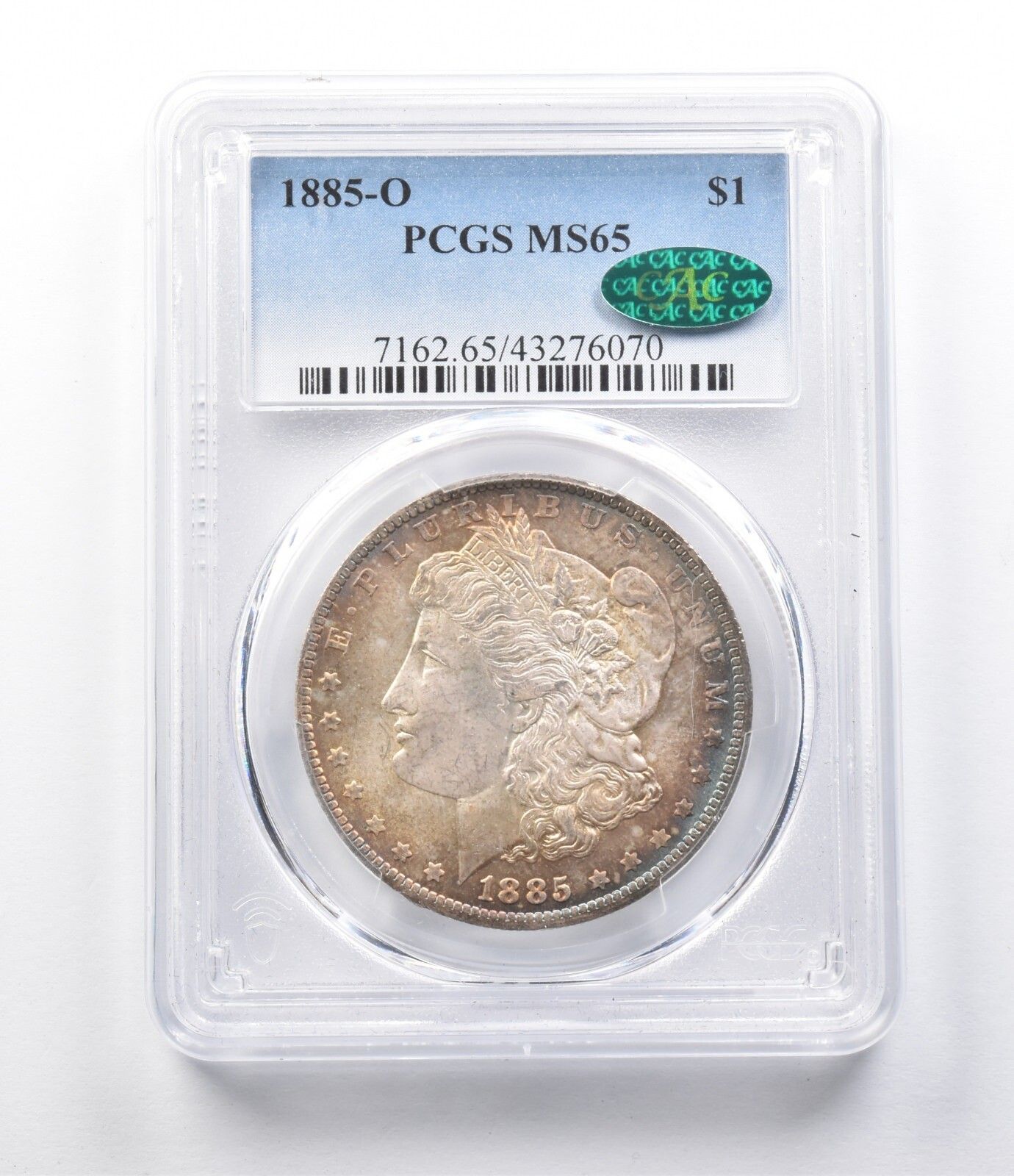 MS65 1885-O モルガン銀貨 CAC PCGS 美しいTd *5651 - メルカリ