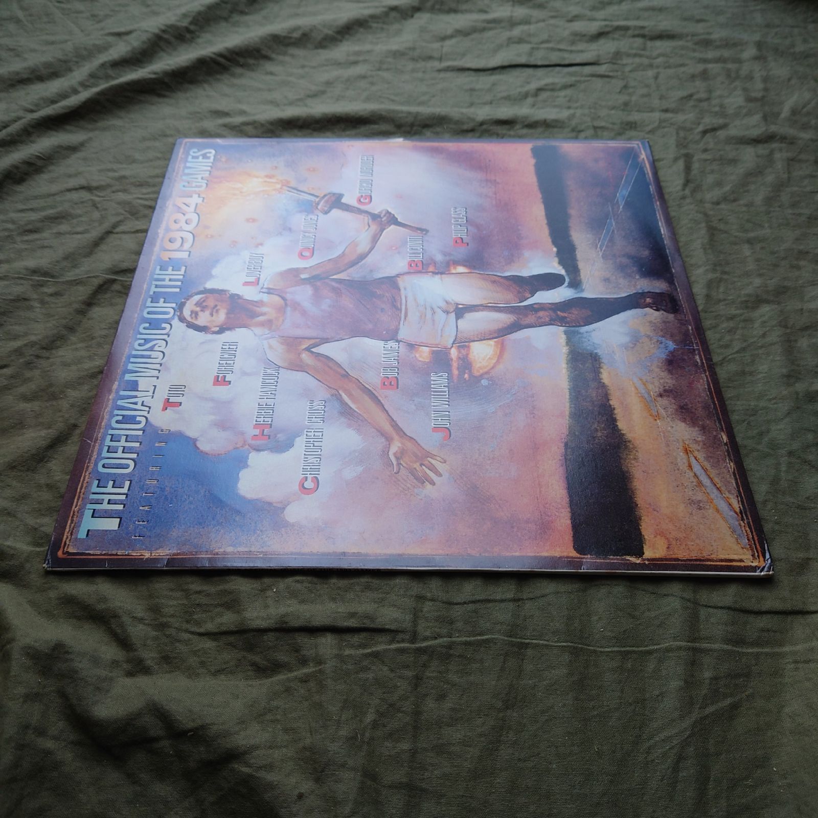 半額　THE MUSIC LPレコード 良盤 良ジャケ 1984年 オランダ盤 V.A. LPレコード The Official Music