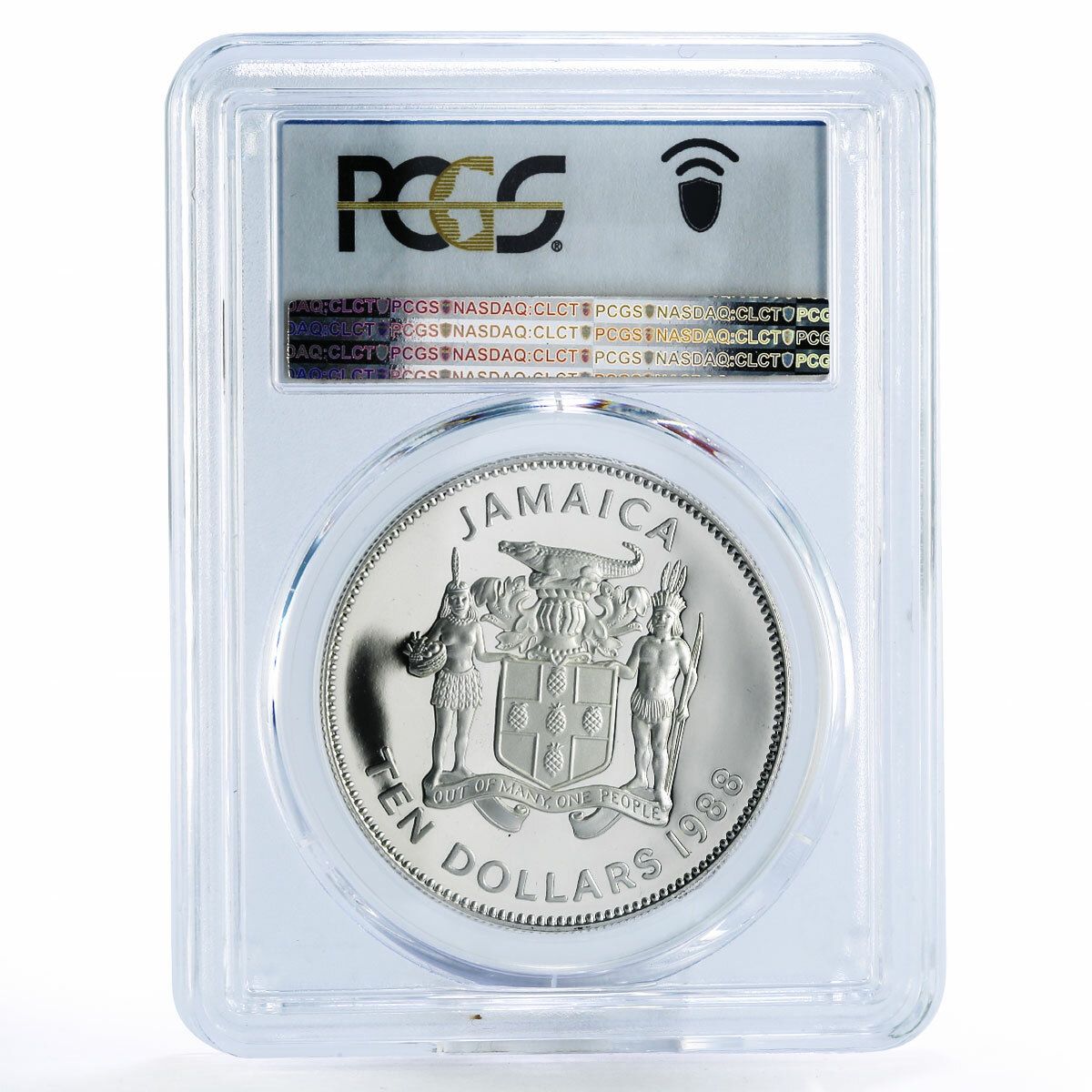 ジャマイカ 10ドル 労働者の年 PR68 PCGS 銀貨 1988年 - メルカリ