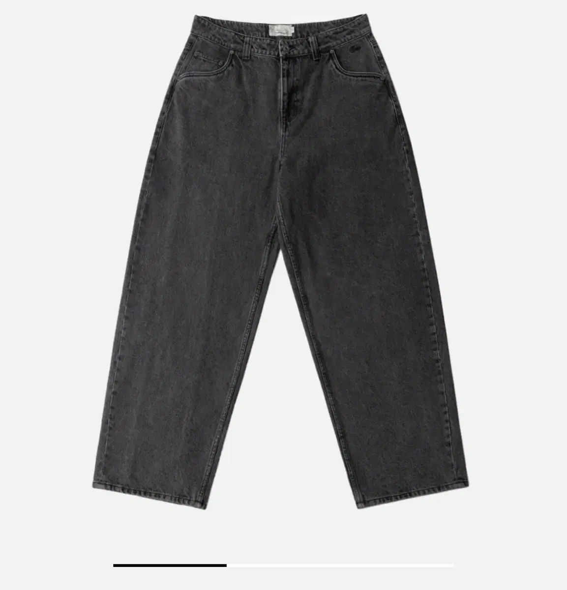 Dime ダイム ウォッシュ バギーデニム パンツ (knowmatic black) 3