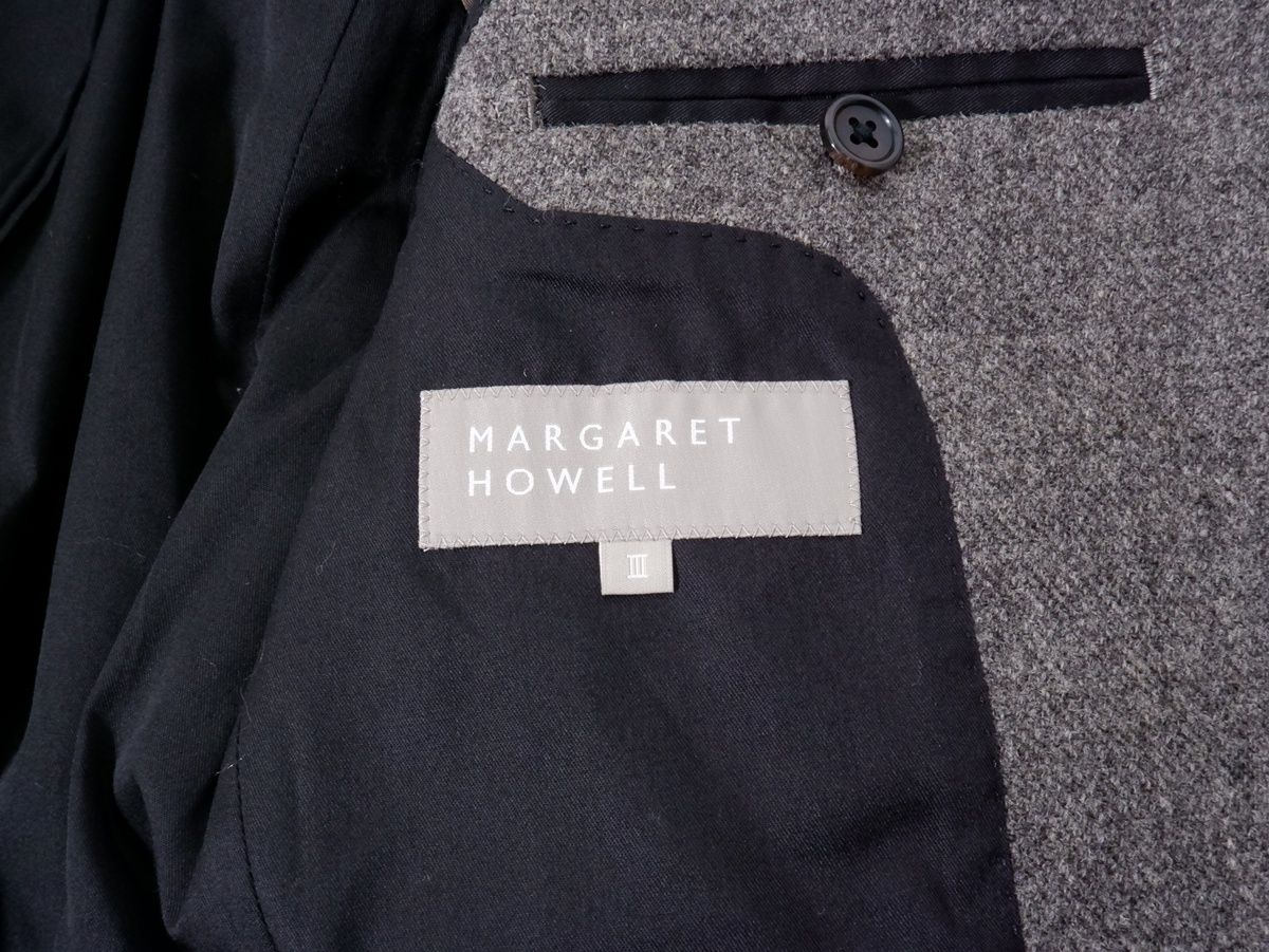 MARGARET HOWELLマーガレットハウエル SHETLAND TWEED JACKET
