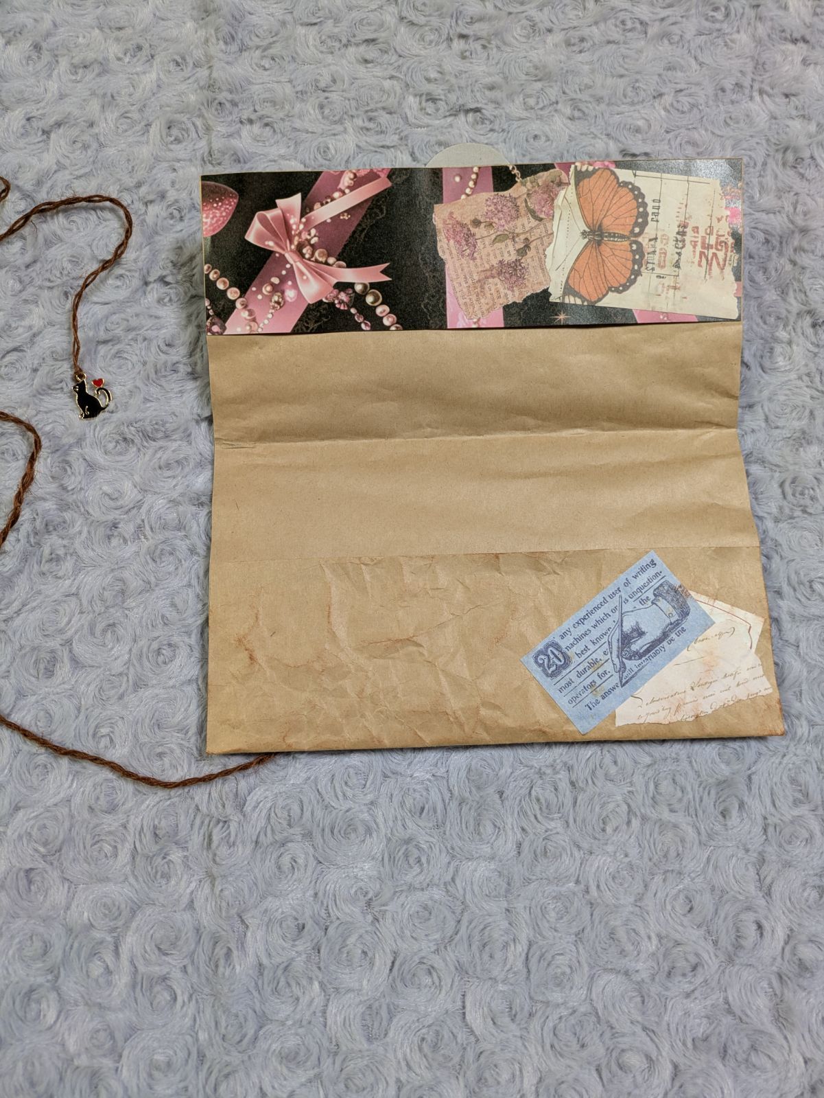 12．新品・未使用 ジャンクジャーナル おすそ分けファイル 見開き