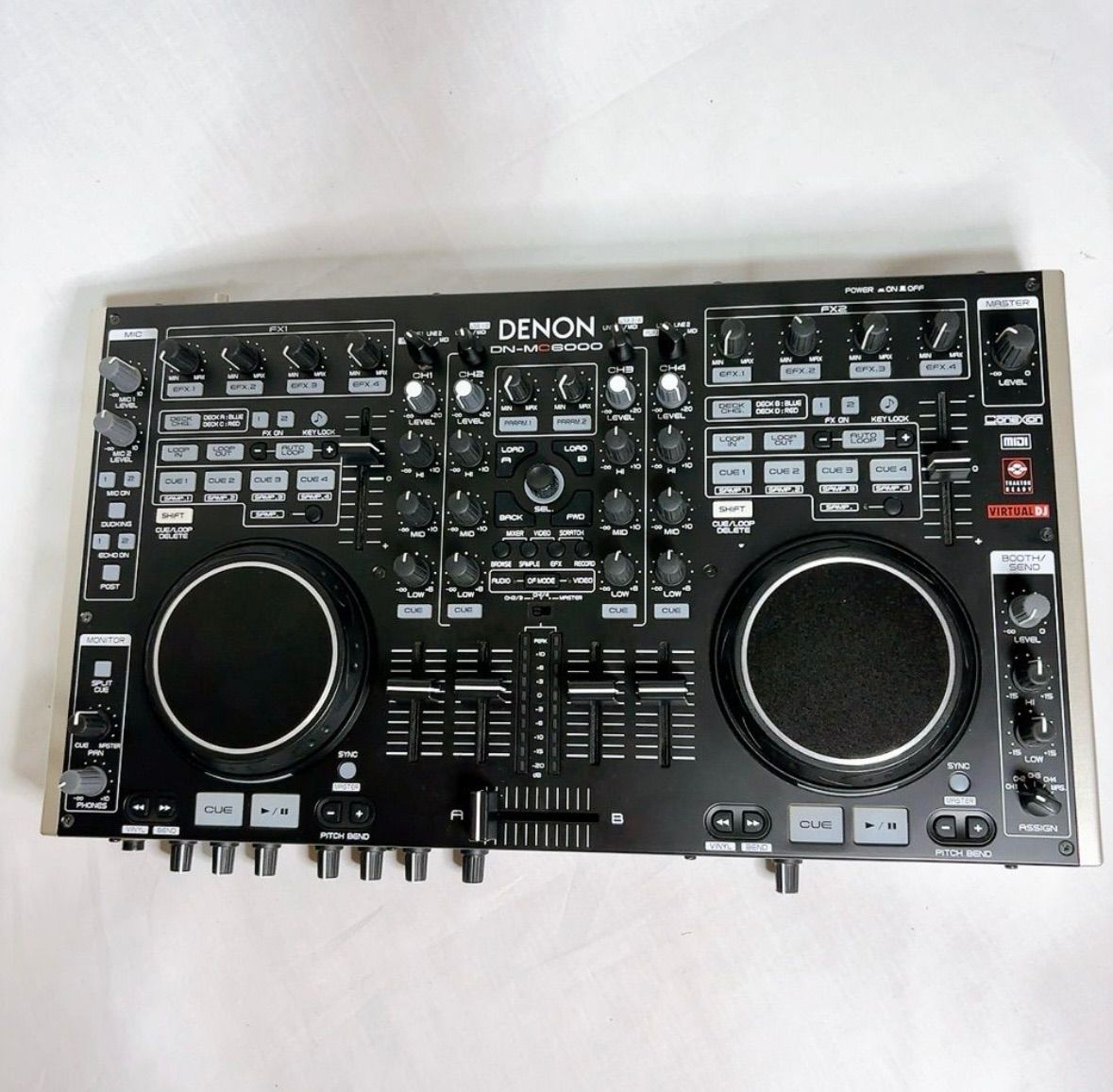 極美品】DENON DN-MC6000 DJコントローラー デノン 2デッキ プロ仕様
