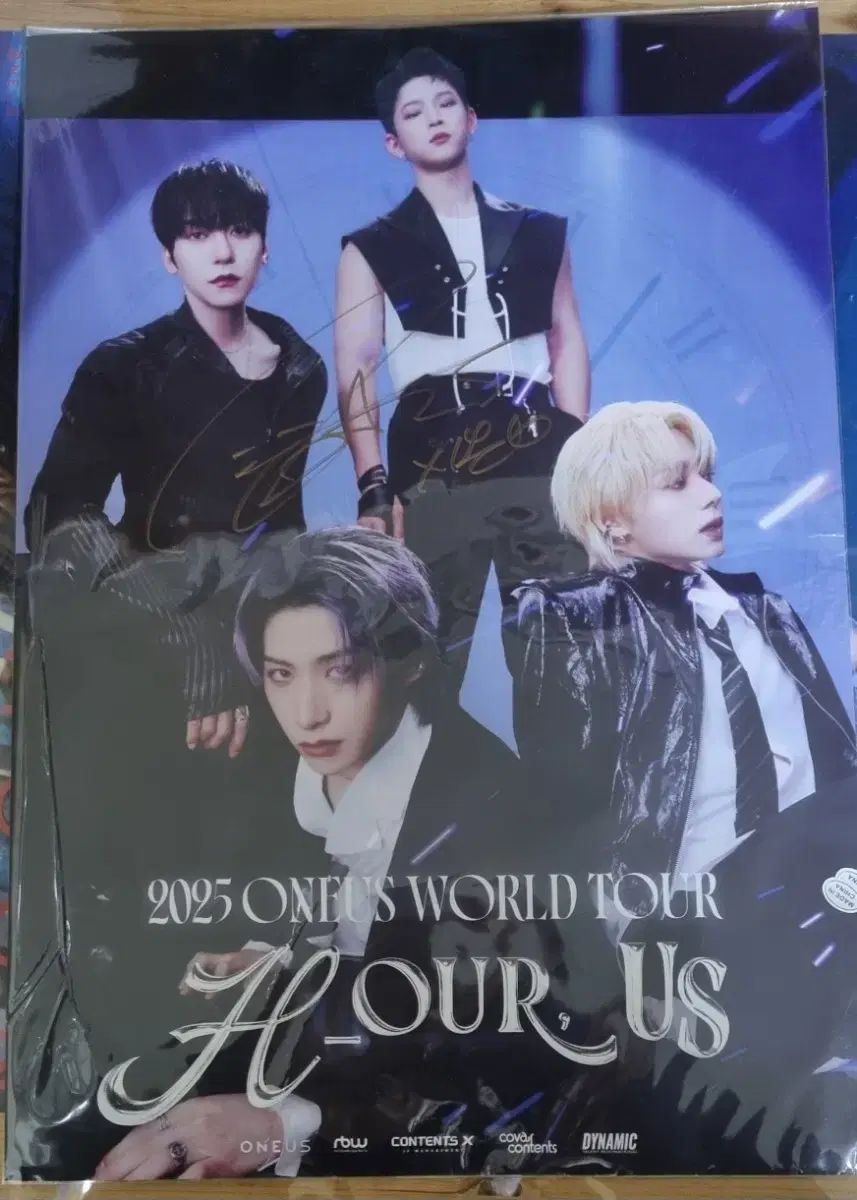 ONEUS H-OUR US ワールドツアー シオン サイン ポスター - メルカリ