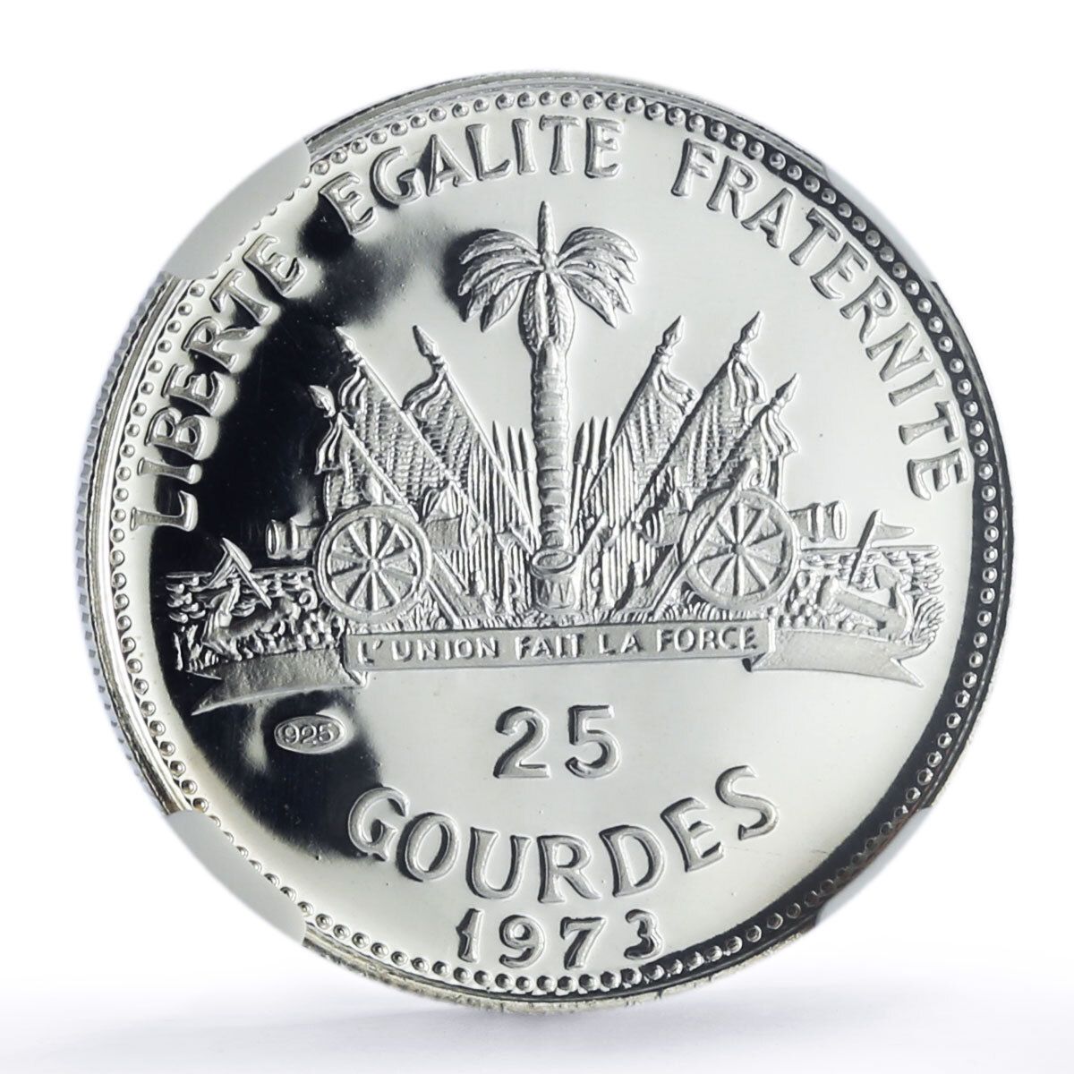 ハイチ 25グールド サッカーワールドカップ ドイツ サッカー PF68 NGC