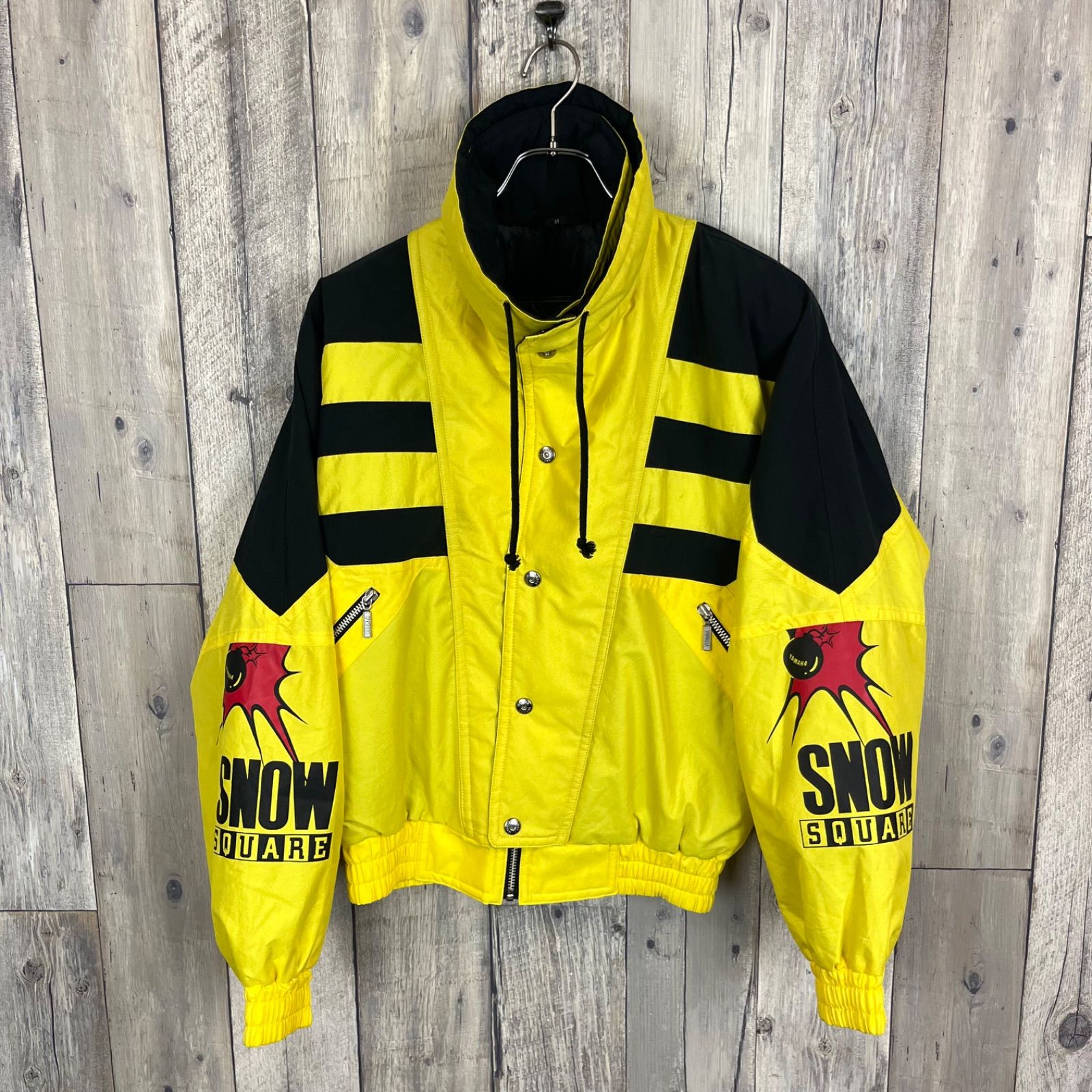 YAMAHA SNOW SQUARE ヤマハ スノー スクエア イエロー × ブラック 防寒