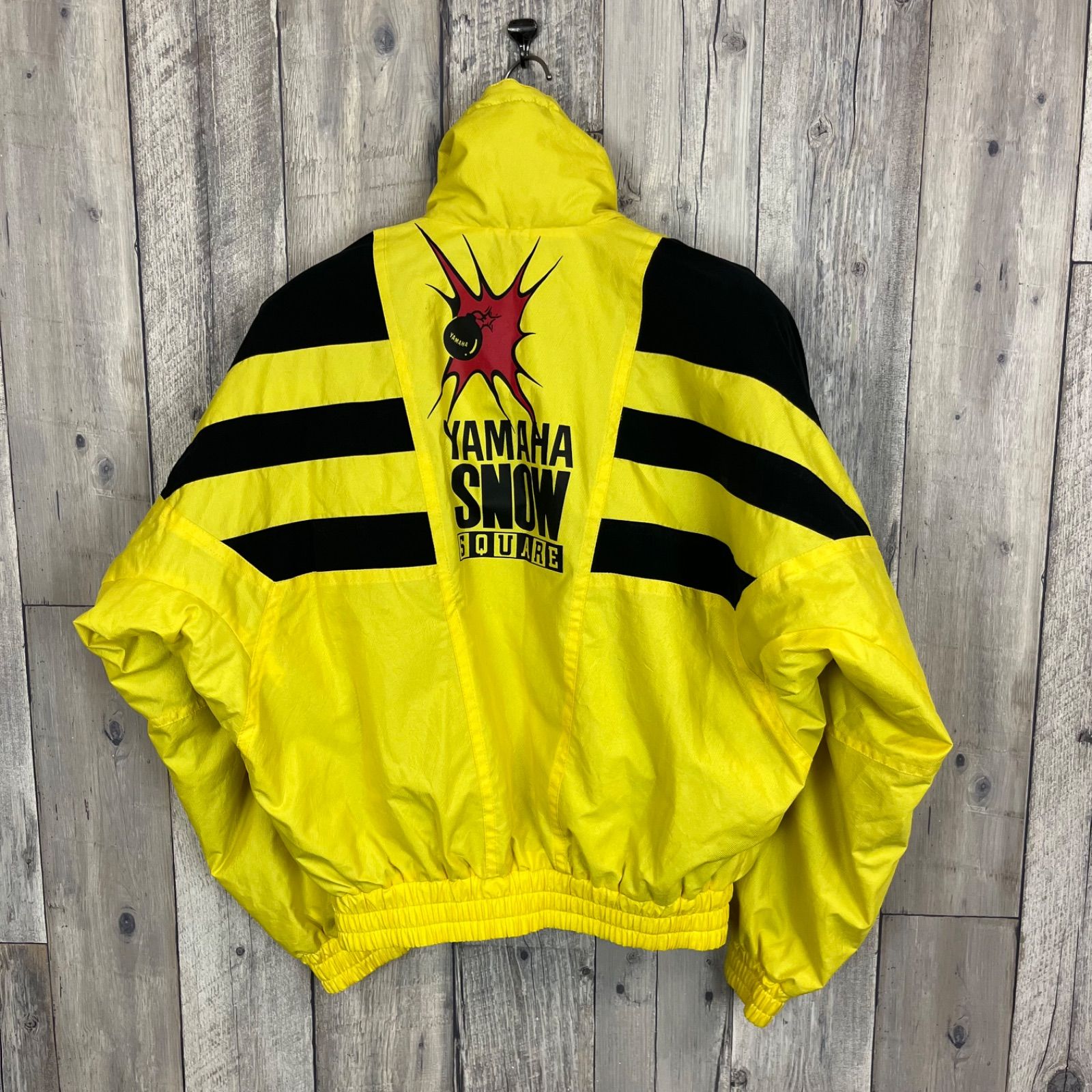 YAMAHA SNOW SQUARE ヤマハ スノー スクエア イエロー × ブラック 防寒
