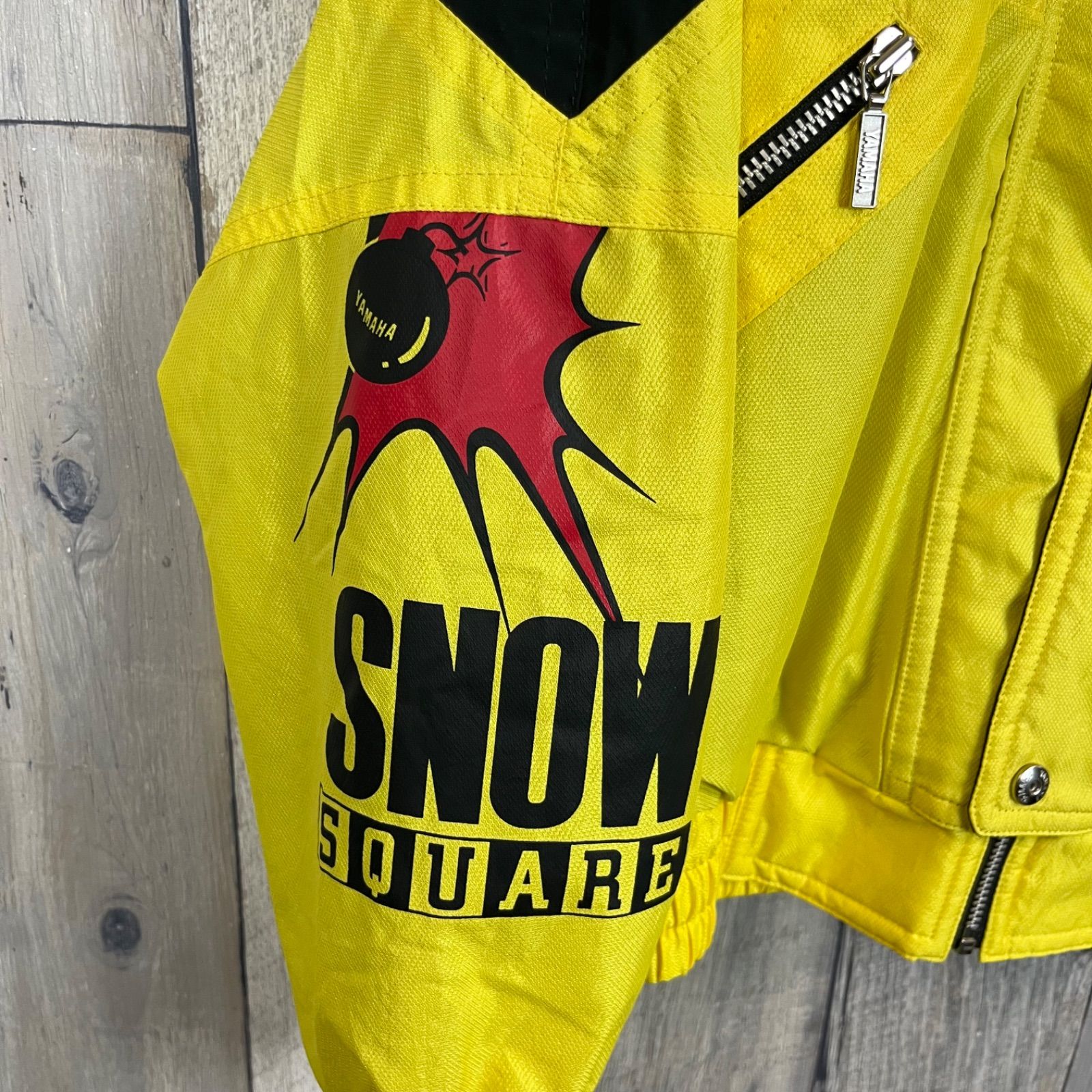 YAMAHA SNOW SQUARE ヤマハ スノー スクエア イエロー × ブラック 防寒