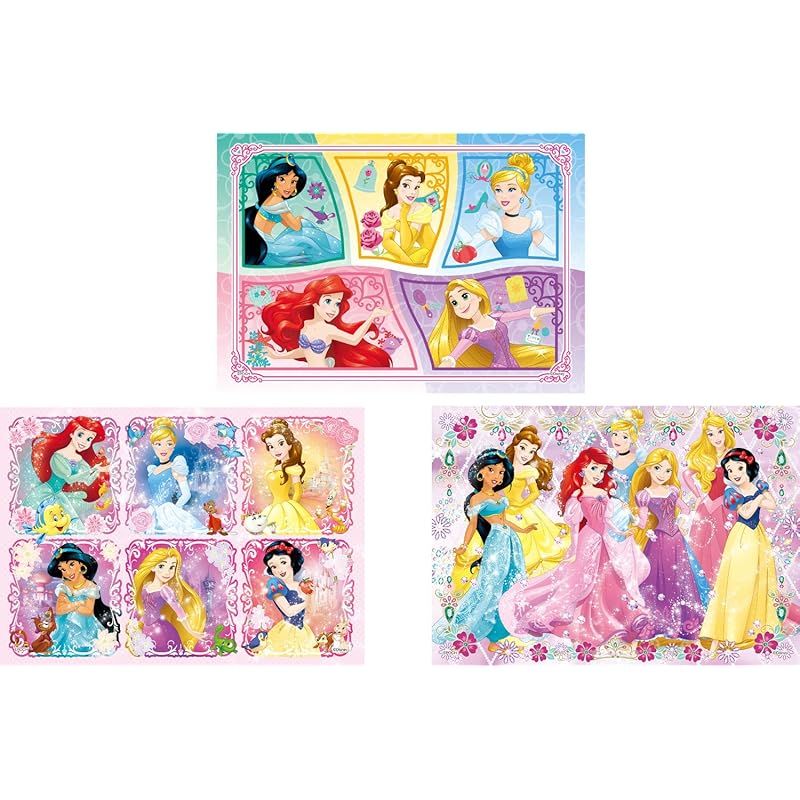 【新品未開封】愛の調べ　ディズニー　ジグソーパズル　レトロ 新着商品】エポック社 16/25/35ピース はじめてのジグソーパズル