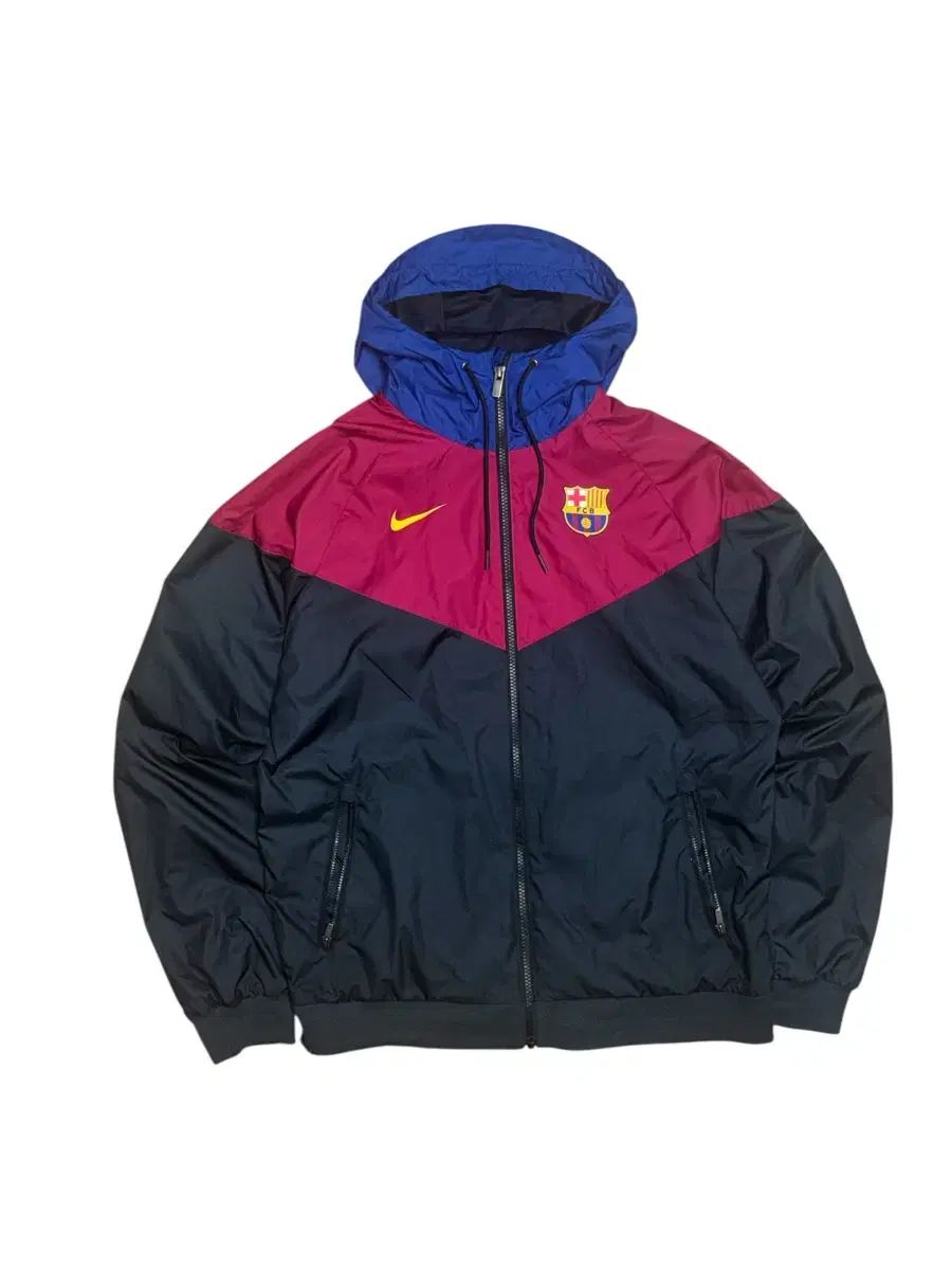 ナイキ FC バルセロナ フード ウィンドブレーカー - メルカリ
