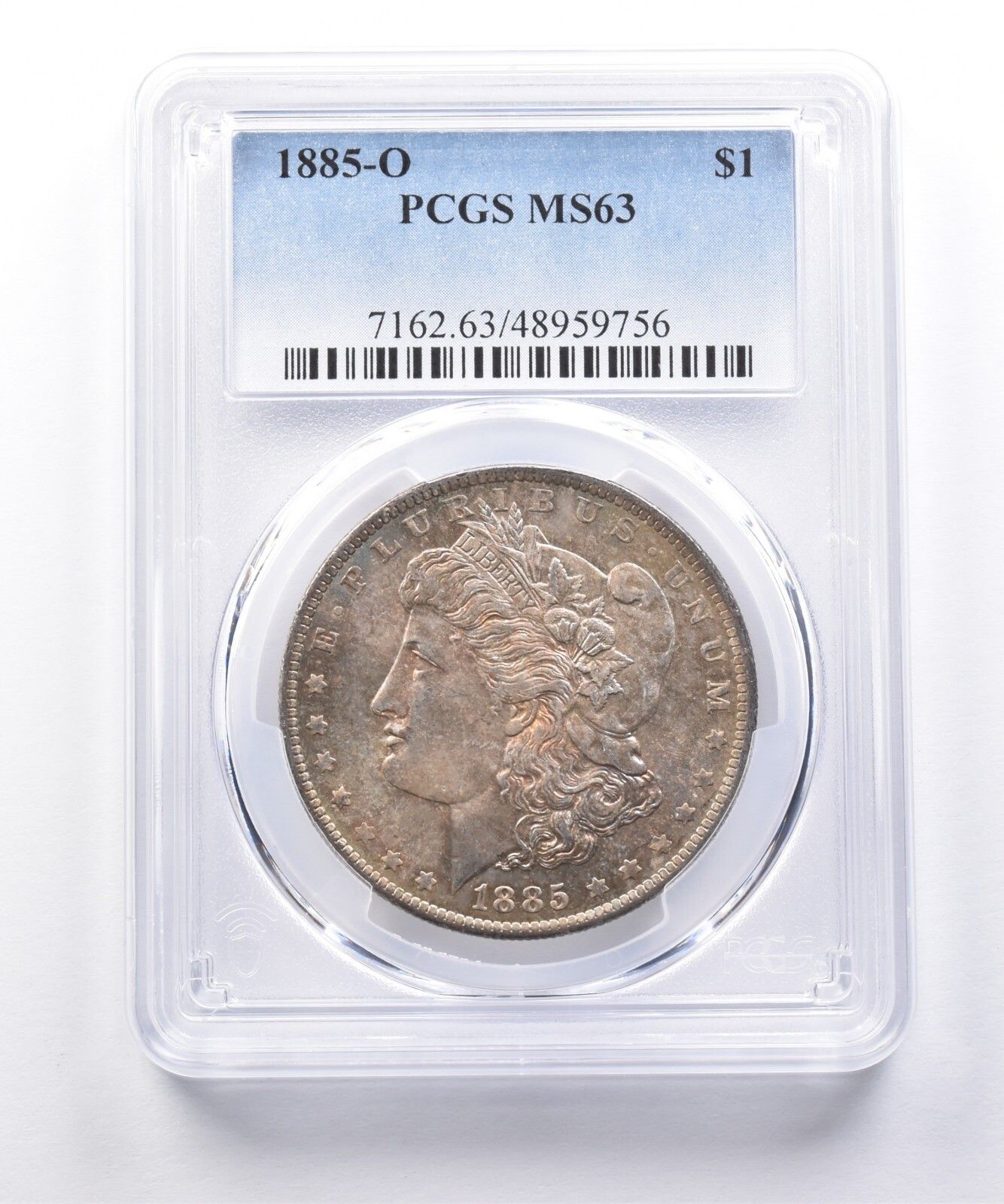 1885-O モルガン銀貨 MS63 PCGS Td *7456 - メルカリ
