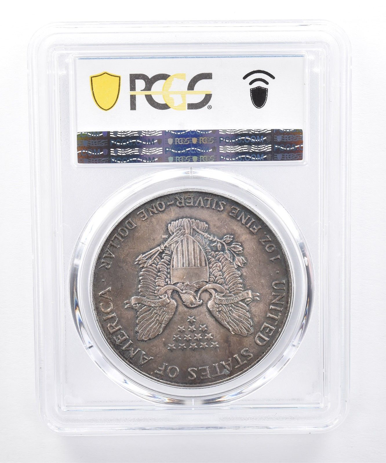 1993年 アメリカン シルバー イーグル MS67 PCGS ダークグリーン