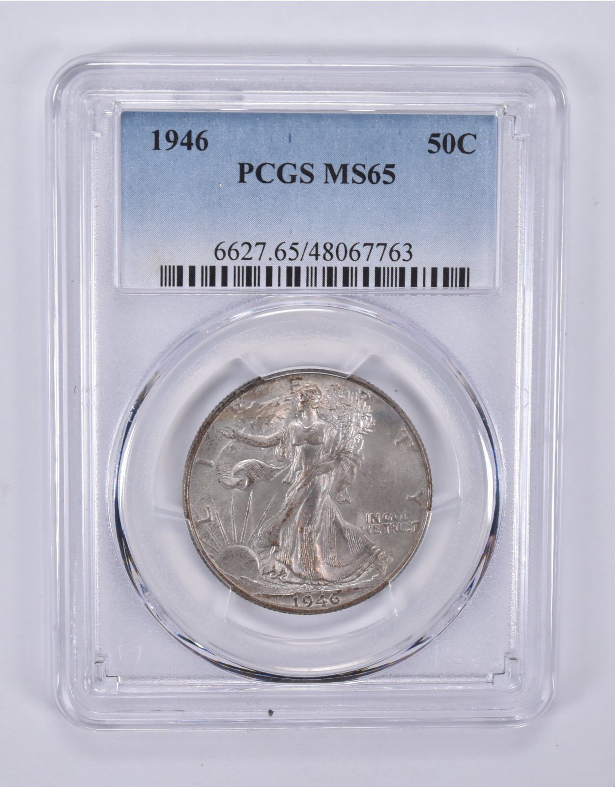 1946年ウォーキング・リバティ・ハーフダラー MS65 PCGS *9202 - メルカリ